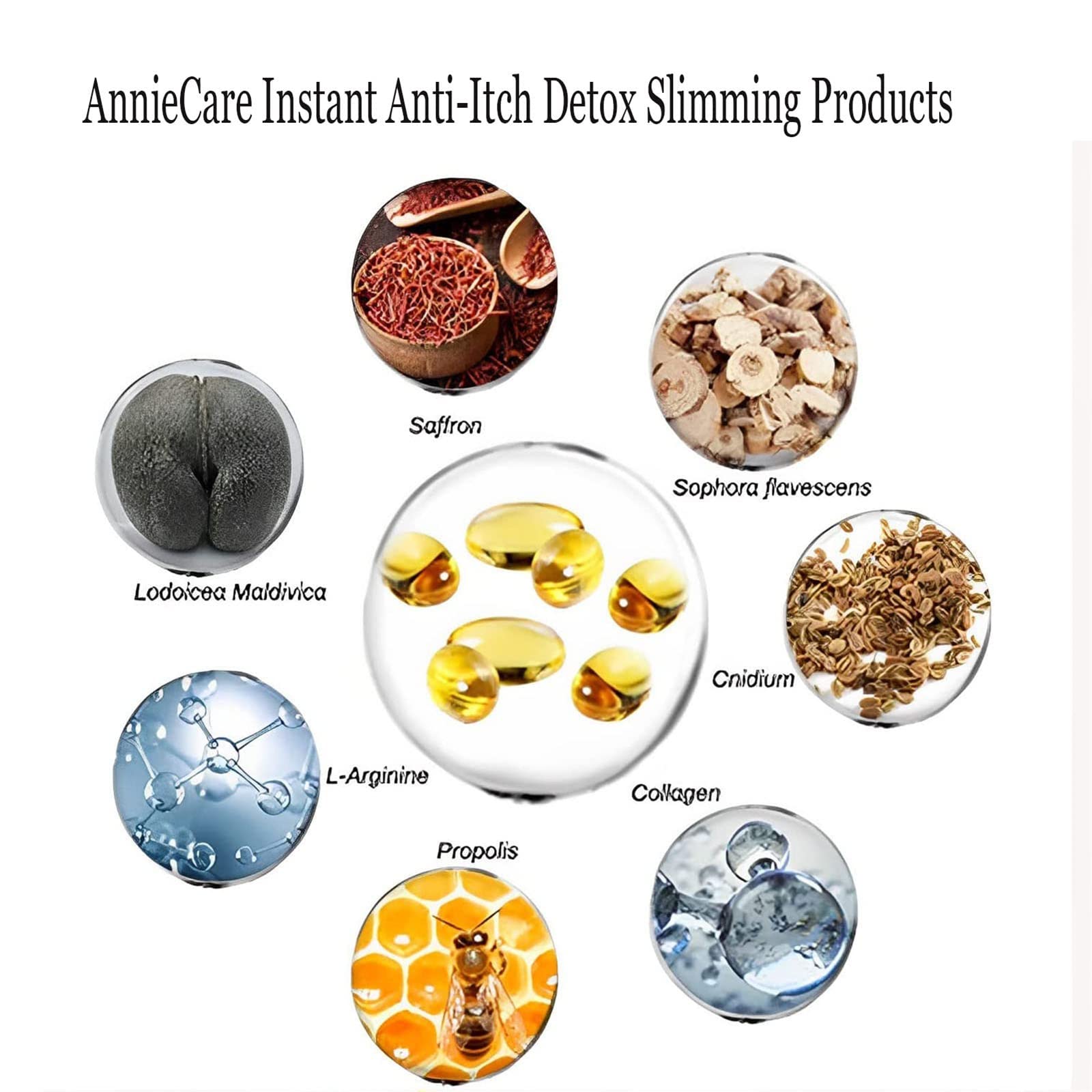 AnnieCare Instant Anti-Itch Detox Slimming Products, Annie Care Natural Detox Viginal Gel DASHENRAN Au supplements