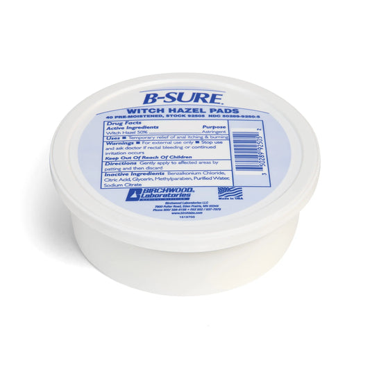 B-Sure Pre-Moistened Witch Hazel Pads, 40 Count B-SureAu supplements