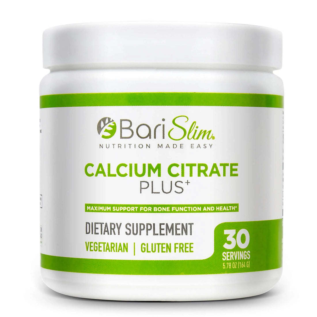 BariSlim Bariatric Calcium Citrate Plus Powder - Formulated for Patients After Weight Loss BariSlim uk supplements