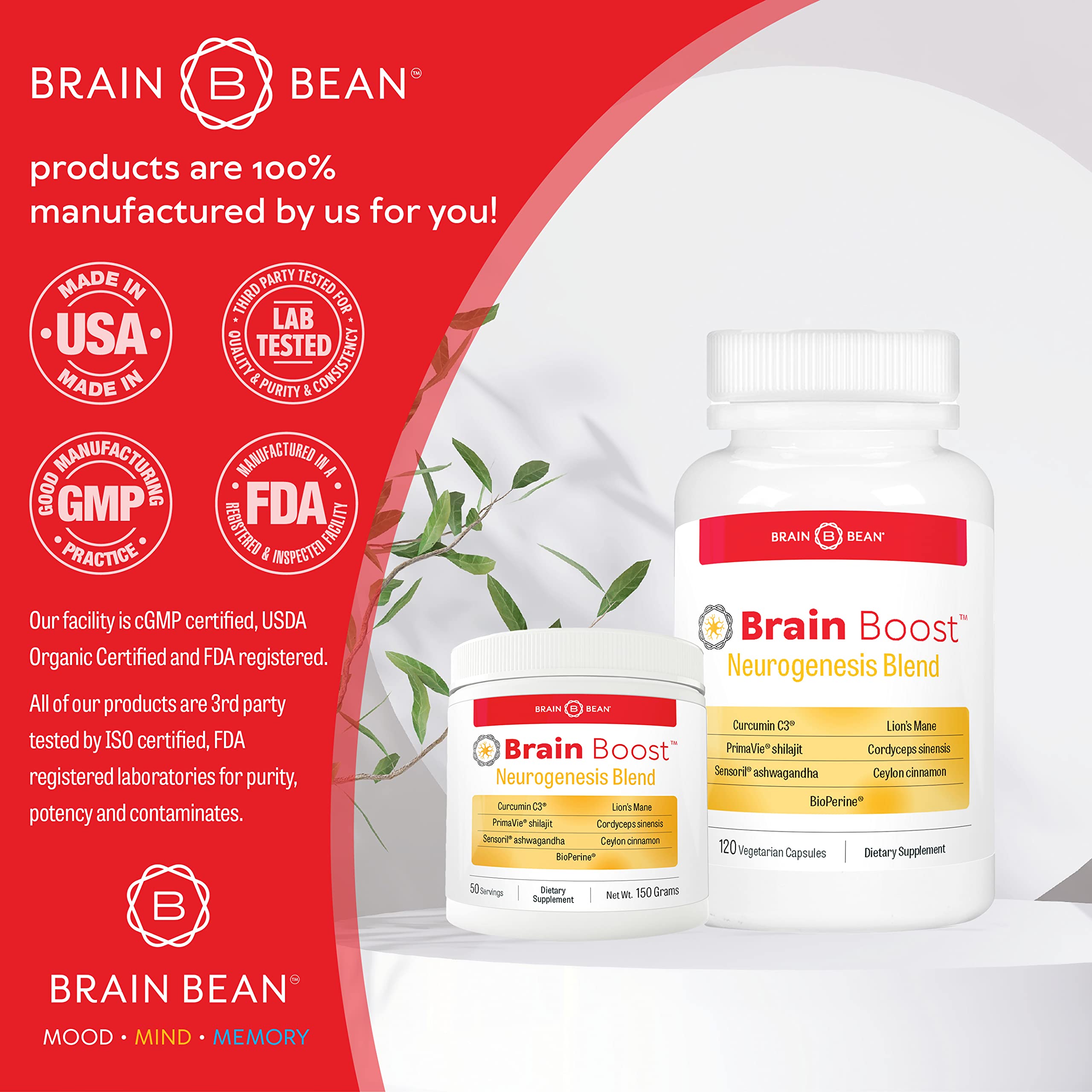Brain Bean Brain-Boost (Formerly Brain Bean Au supplements