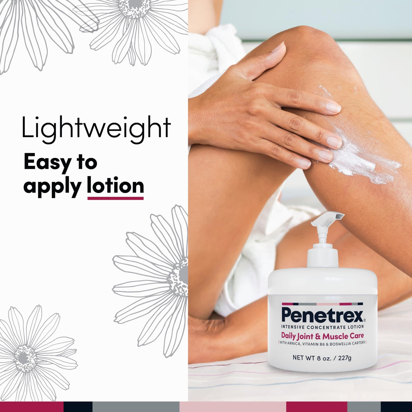 Penetrex Joint & Muscle Care Lotion – Soothing Botanical Formula with Arnica, Vitamin B6 & MSM – Lightweight Easy to Apply Lotion - Fresh Disappearing Scent - for Everyday Movement Support Penetrex buy supplements Au