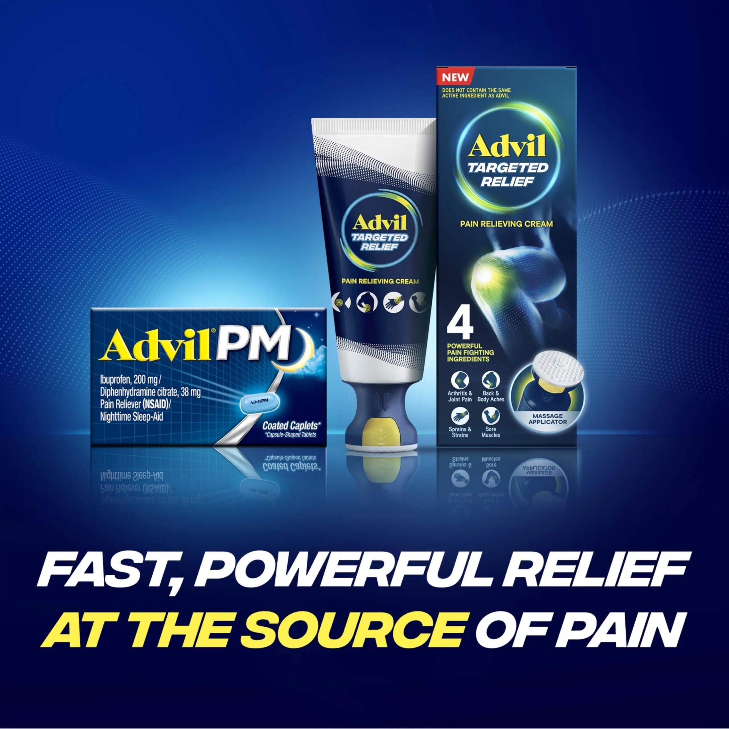Advil PM Pain Reliever And Nighttime Sleep Aid, Pain Medicine With Ibuprofen For Pain Relief And Diphenhydramine Citrate For A Sleep Aid - 120 Coated Caplets Advil Au supplements