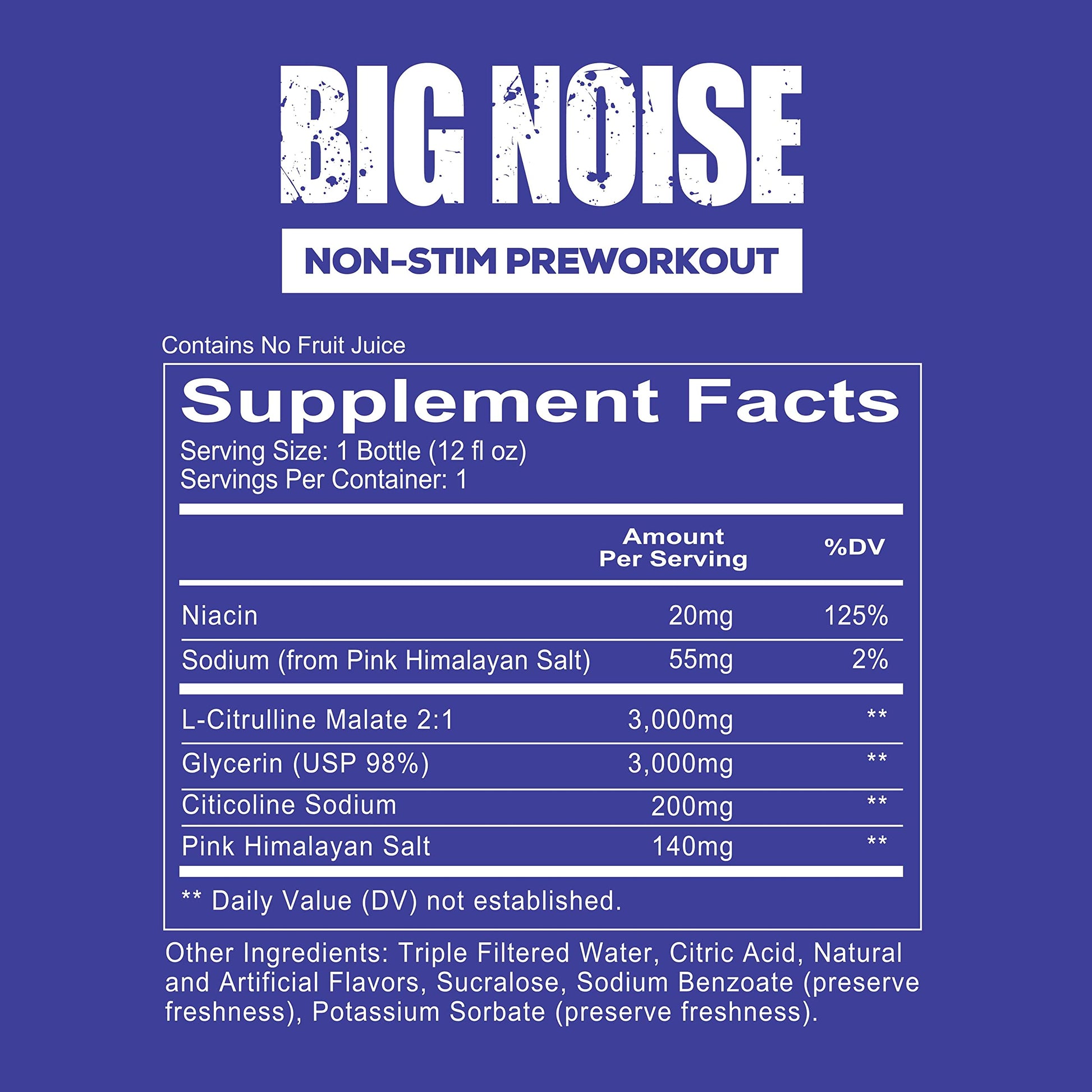 REDCON1 Big Noise RTD Pre Workout Drink, Rainbow Candy - Caffeine-Free Ready-to-Drink REDCON1 Au supplements