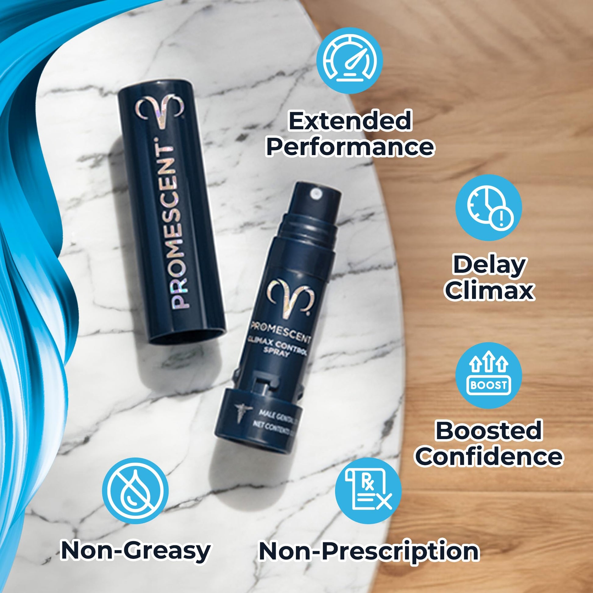 Promescent Desensitizing Delay Spray for Men Clinically Proven to Help You Last Longer in Bed - Better Maximized Sensation + Prolonged Climax for Him,7.4ml Promescent Au supplements