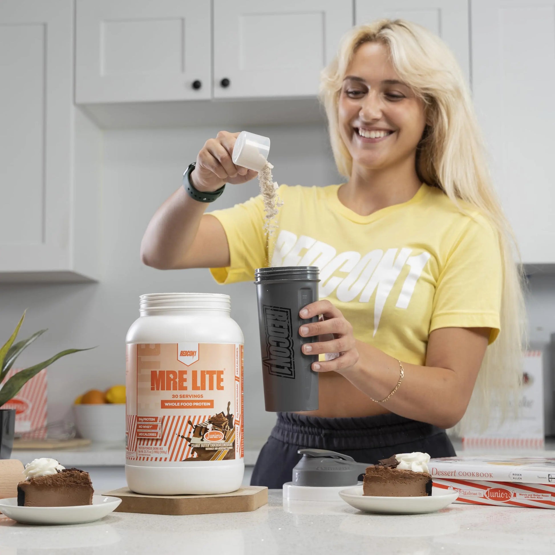 REDCON1 MRE Lite Whole Food Protein Powder, Juniors, Peanut Butter Chocolate REDCON1AU supplements