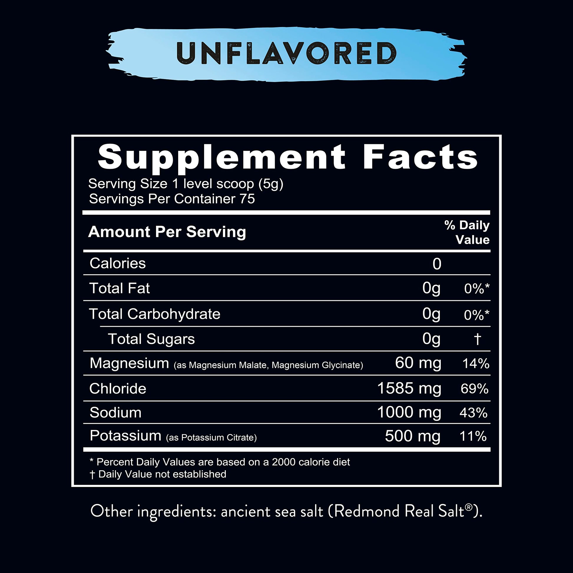 REDMOND Re-Lyte Hydration Electrolyte Mix (Unflavored) REDMOND Au supplements