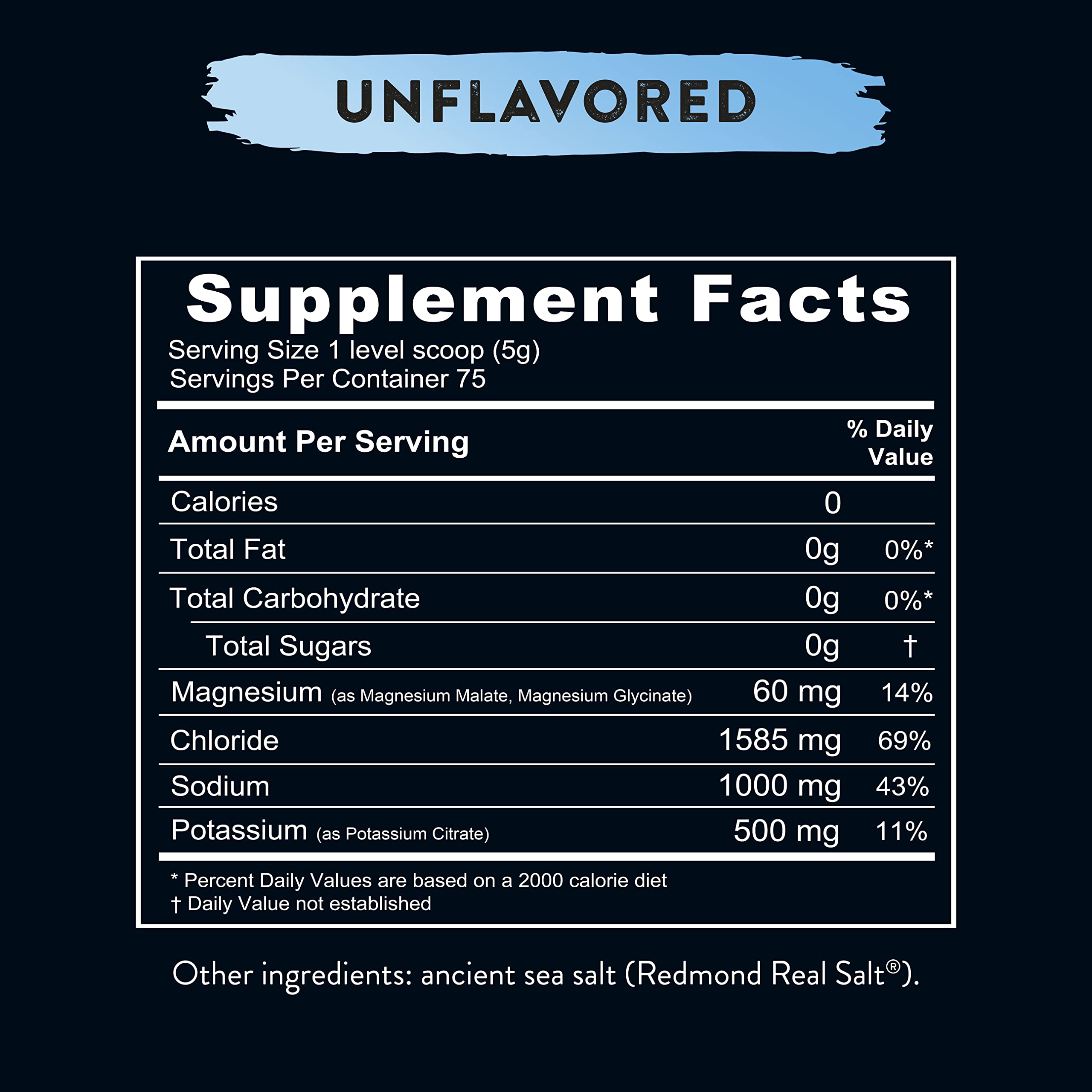 REDMOND Re-Lyte Hydration Electrolyte Mix (Unflavored) REDMOND Au supplements