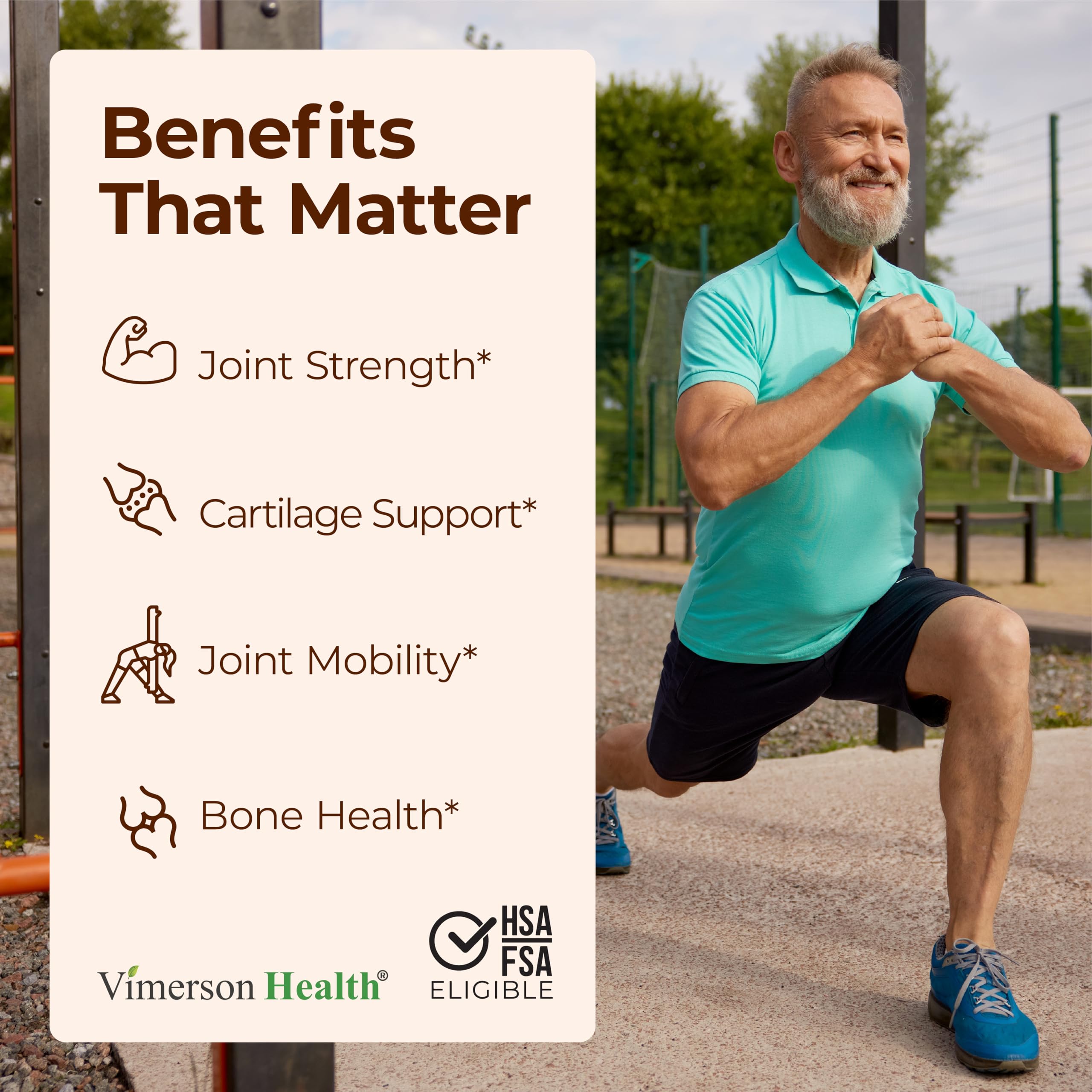 Glucosamine Chondroitin MSM – Joint Support Supplement for Women and Men with Glucosamine Sulfate 1500 mg, Chondroitin and MSM – for Cartilage, Joint Health and Flexibility – 90 Capsules Vimerson Health Au supplements