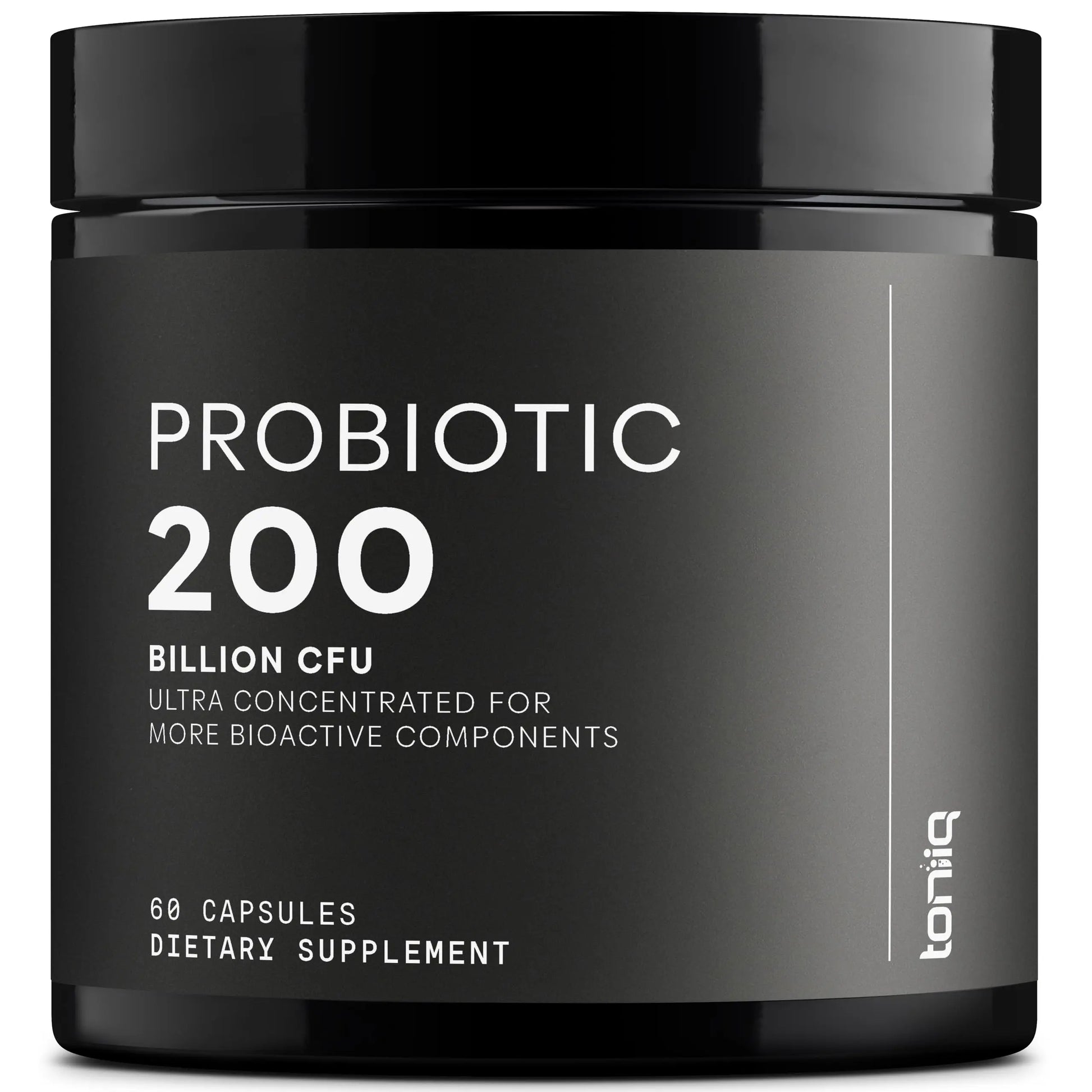 Toniiq 200 Billion CFU Probiotic Supplement 30 Verified Third-Party Tested Strains - Fully Shelf-Stable Probiotics Formula with Prebiotic Blend - Extended Release Capsules ToniiqAU supplements