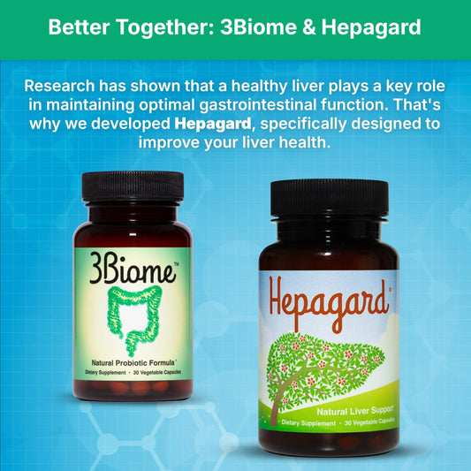 3Biome - Natural Probiotic Supplement - Non-GMO, Vegan, Gluten-Free 3BiomeAU supplements