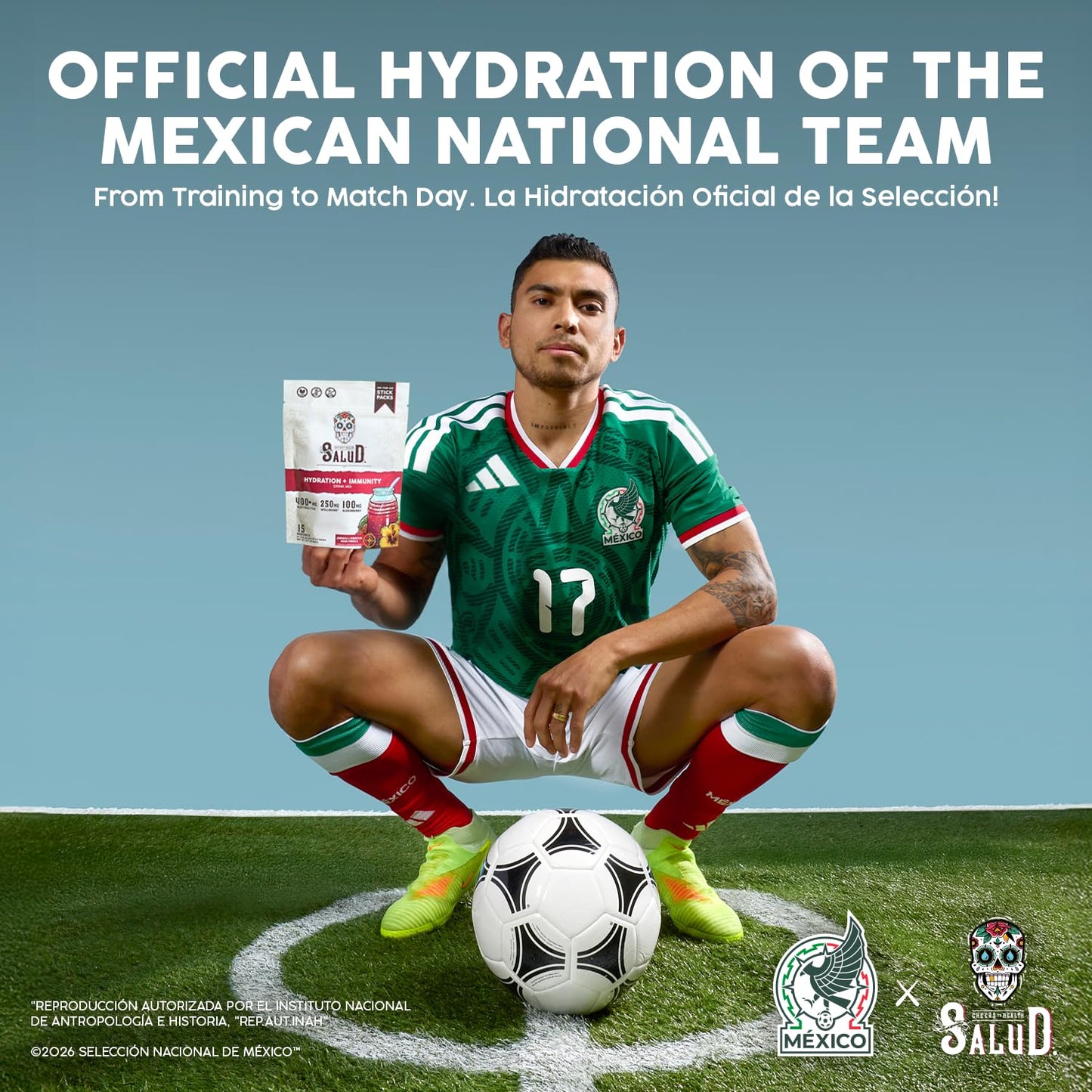 Salud 2-in-1 Hydration Packets + Immunity Electrolytes Powder, Mango - Agua Fresca Drink Mix, Elderberry, Dairy & Soy Free, Non-GMO, Gluten Free, Taste SaludUS supplements