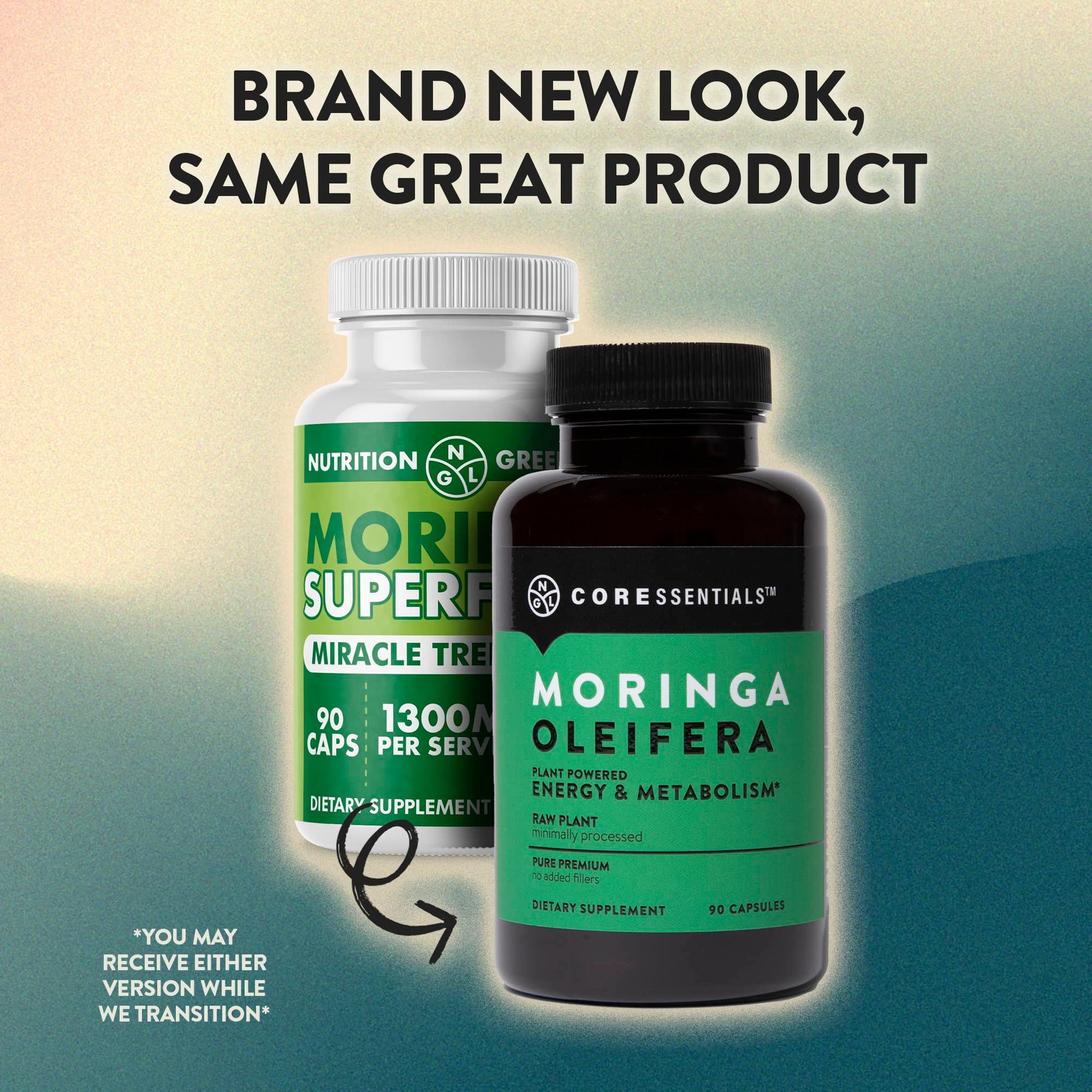 NGL Moringa Capsules 1300mg | Pure Raw Moringa Oleifera Superfood Dietary Supplement | 90 Capsules NGL Au supplements