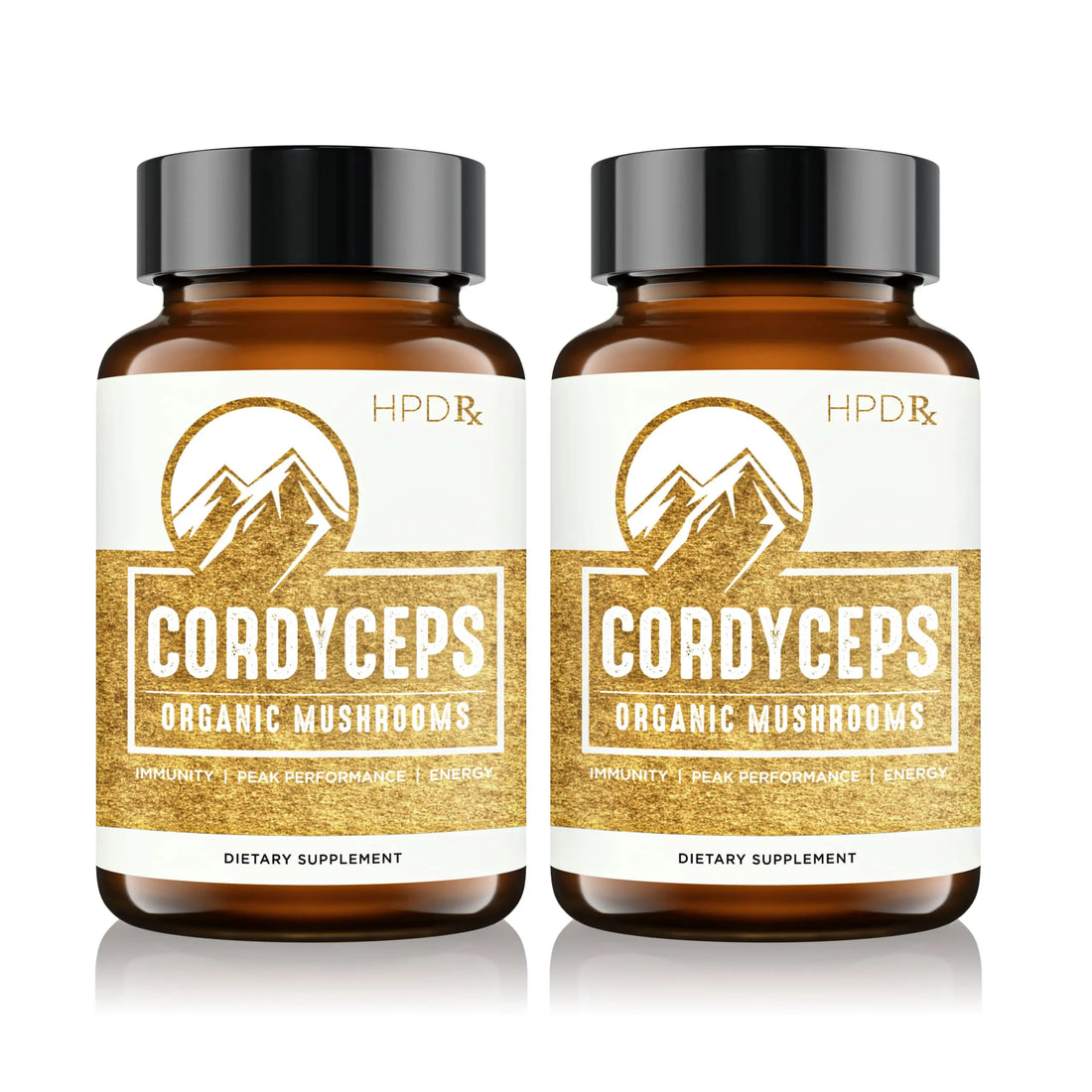 HPD Rx Premium Organic Cordyceps Mushroom Extract Performance , Pack of 2 HPD Rx uk supplements