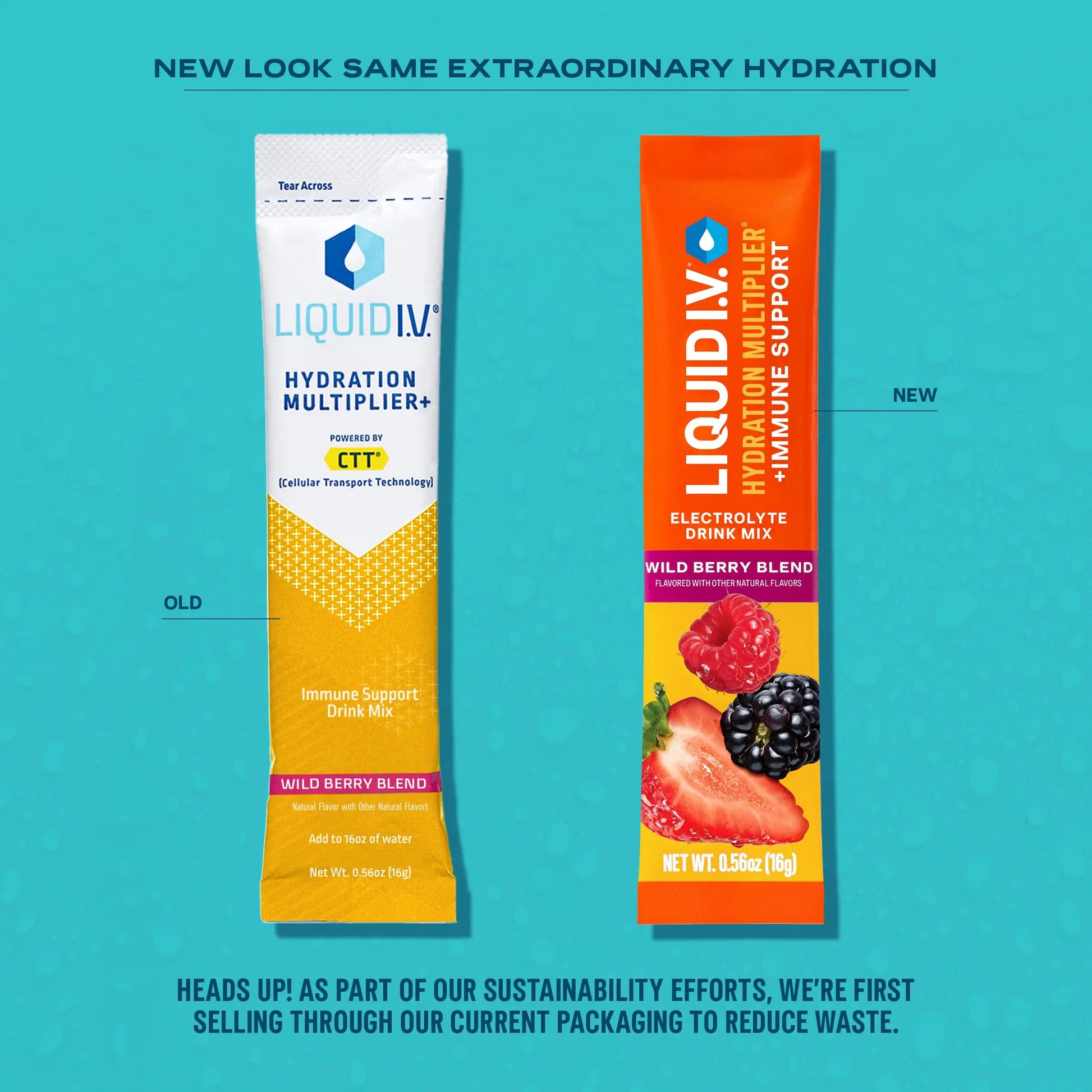 Liquid I.V.® Hydration Multiplier +Immune Support - Wild Berry Blend | Electrolyte Powder Drink Mix | 1 Pack (14 Servings) Liquid I.V. Au supplements