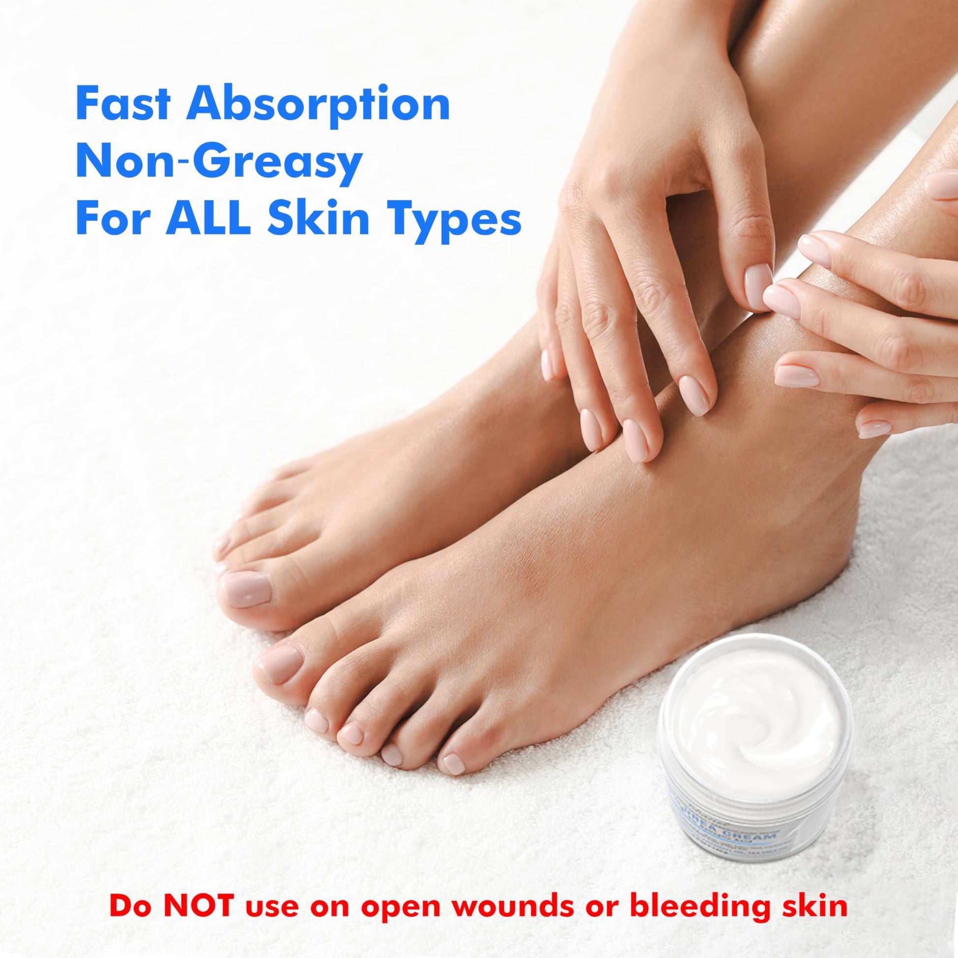 Ebanel Urea Cream 40% plus Salicylic Acid 2%, Foot Cream for Dry Cracked Heels Feet Knees Elbows Hands, Foot Dead Skin Cuticle Callus Remover Toenail Softener, Keratolytic Skin Barrier Repair Ebanel buy supplements Au