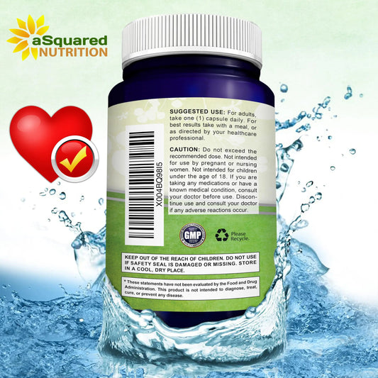 aSquared Nutrition CoQ10 (400mg Max Strength, 200 Capsules) - High Absorption Vegan Coenzyme Q10 Powder - Ubiquinone Supplement Pills, Extra Antioxidant CO Q-10 aSquared NutritionAU supplements