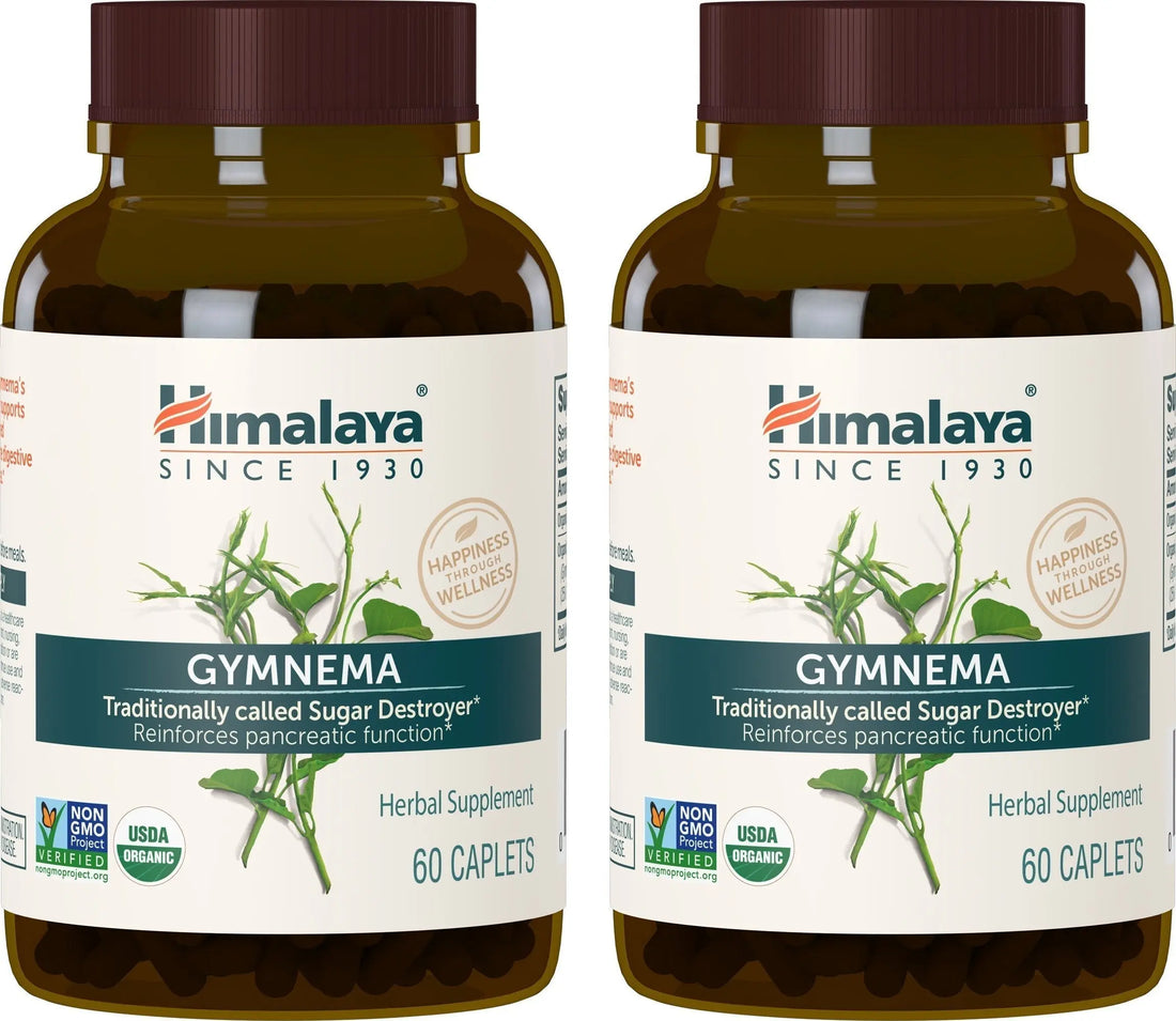 Himalaya Organic Gymnema Sylvestre for Glucose Metabolism, 700 mg Himalaya uk supplements