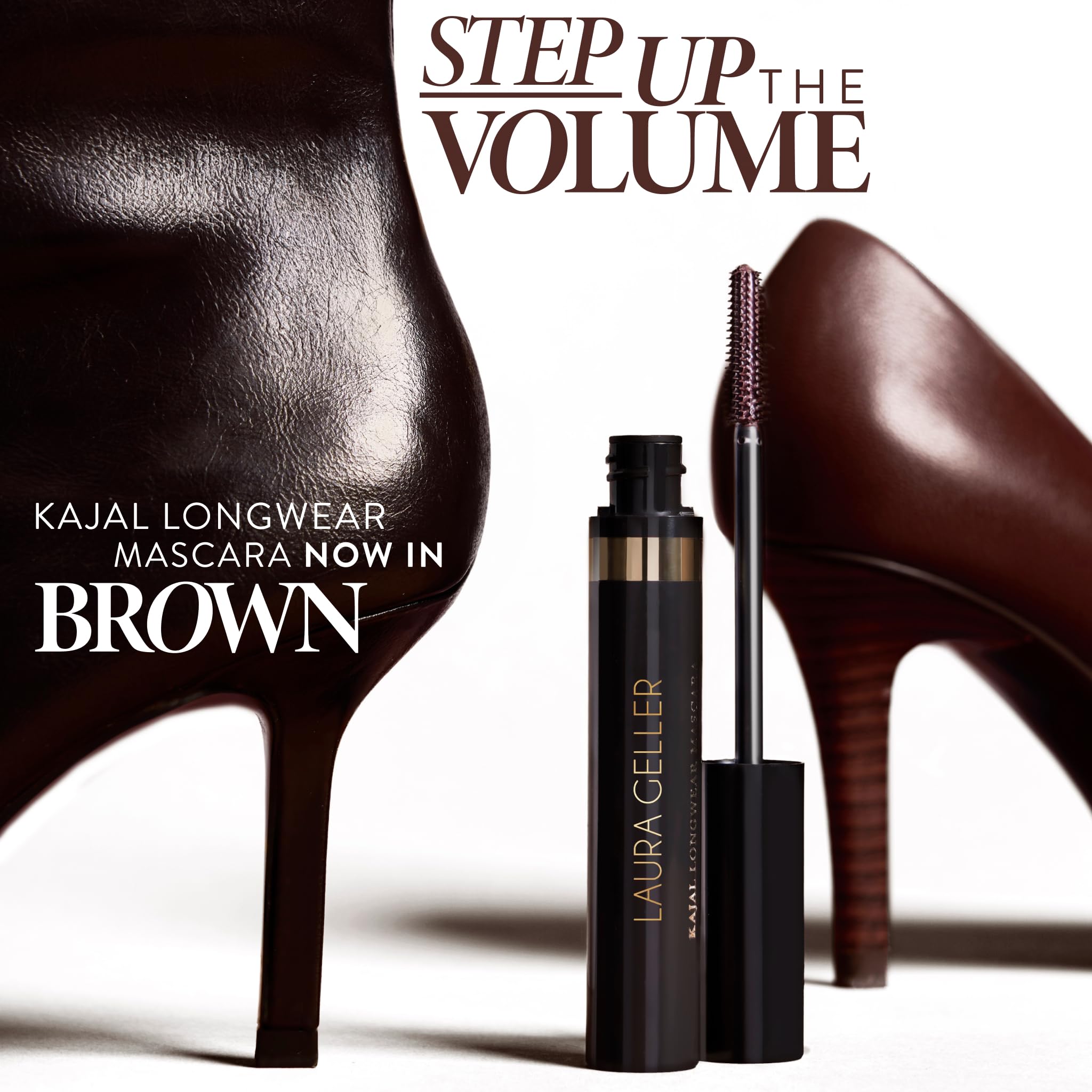 LAURA GELLER NEW YORK Kajal Longwear Mascara, Brown - Lengthening, Defining, Curling, Buildable Formula Eye Makeup - Natural Look for Everyday LAURA GELLER NEW YORK Au supplements