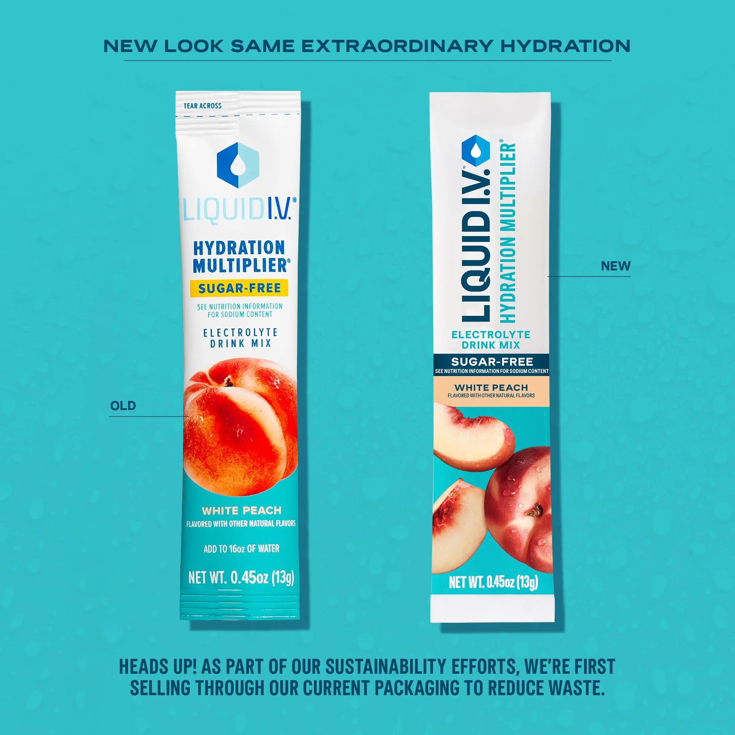 Liquid I.V.® Hydration Multiplier Sugar-Free - Rainbow Sherbet | Electrolyte Powder Drink Mix | 3 Pack (42 Servings) Liquid I.V. Au supplements