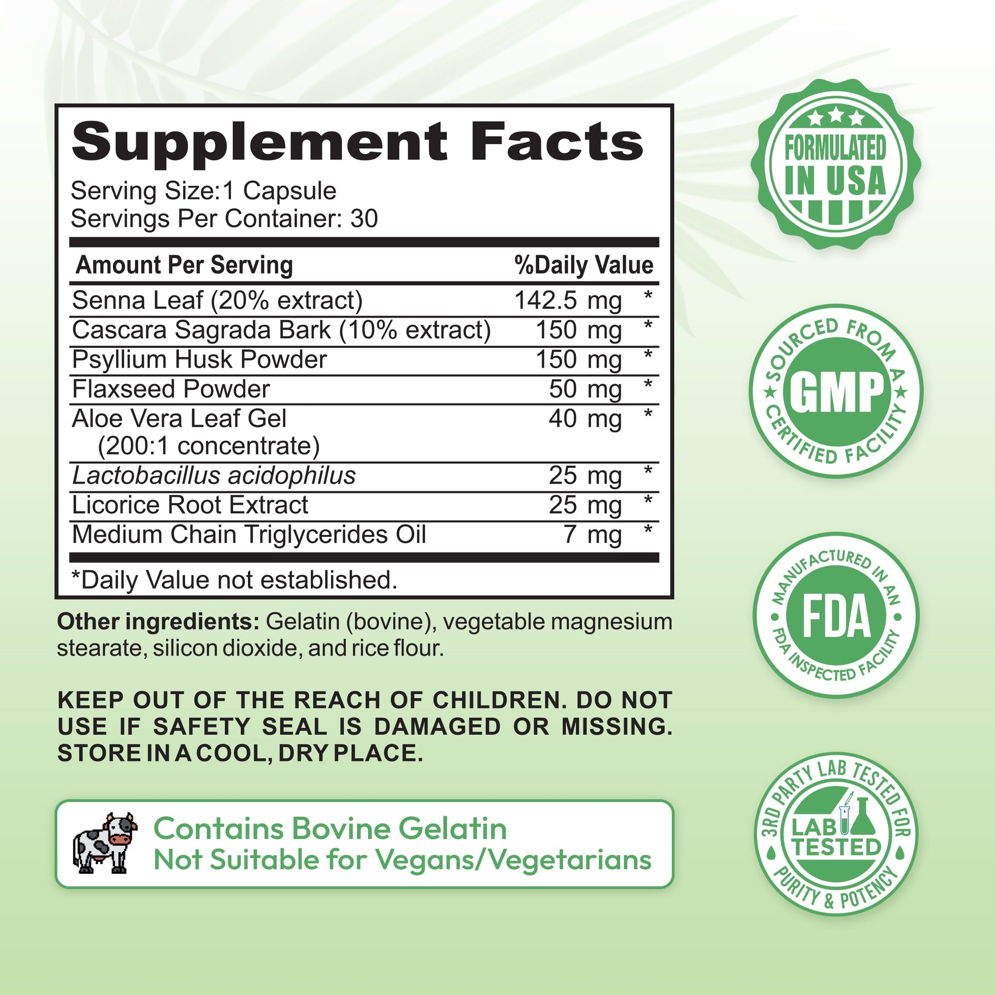 Dr Vitz 15 Day Colon Cleanse for Women – Natural Detox Pills with Herbs, Fiber & Probiotics – Bloating & Constipation Relief, Weight Loss & Gut Health Reset – 30 Capsules Dr Vitz Au supplements