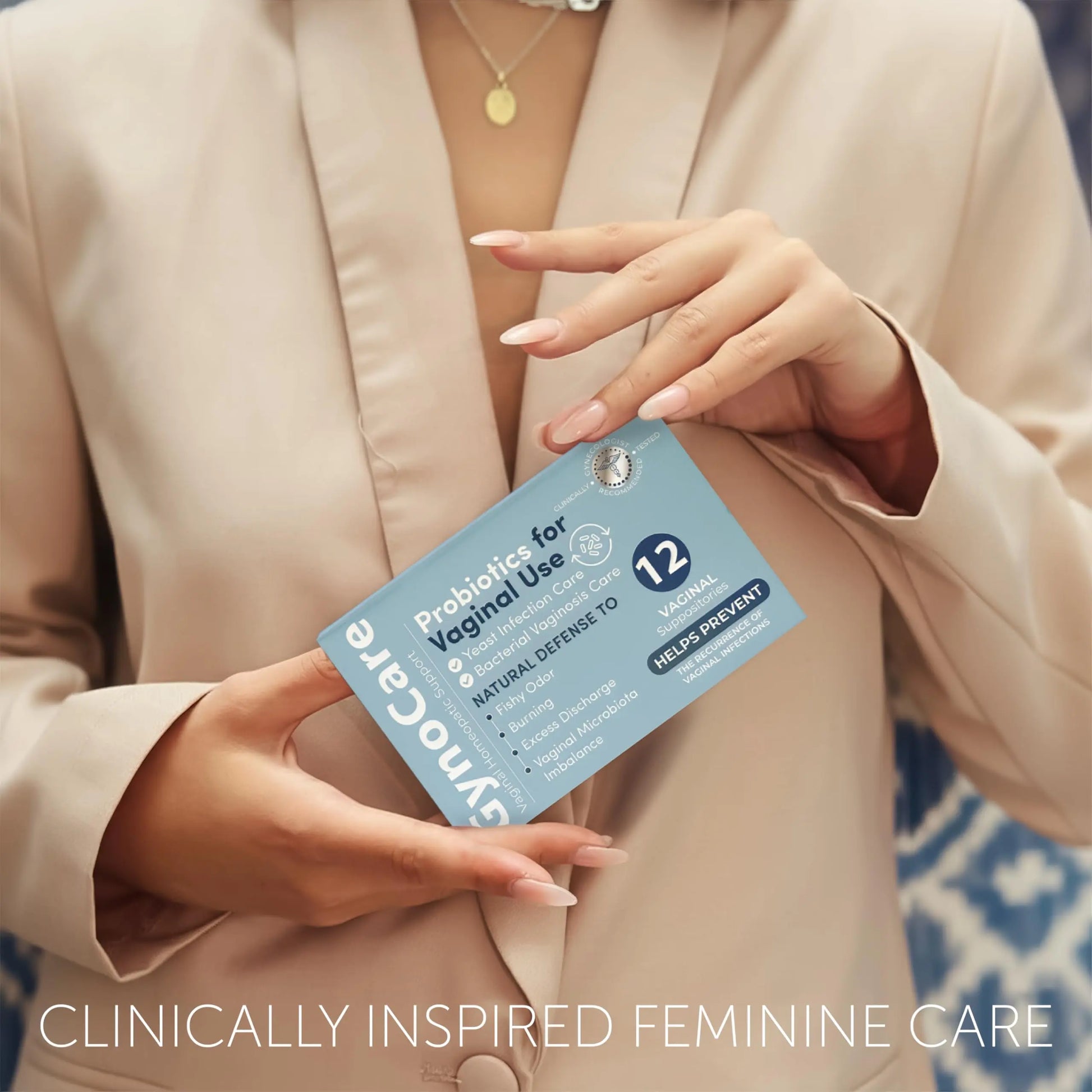 Vaginal Probiotics for Women | Boric Acid For Women | pH Balance for Women | Yeast Infection Care | Natural Defense Against Fishy Odor, Burning and Excess Discharge | 12 Vaginal Suppositories Terramed Just Think Comfort Au supplements