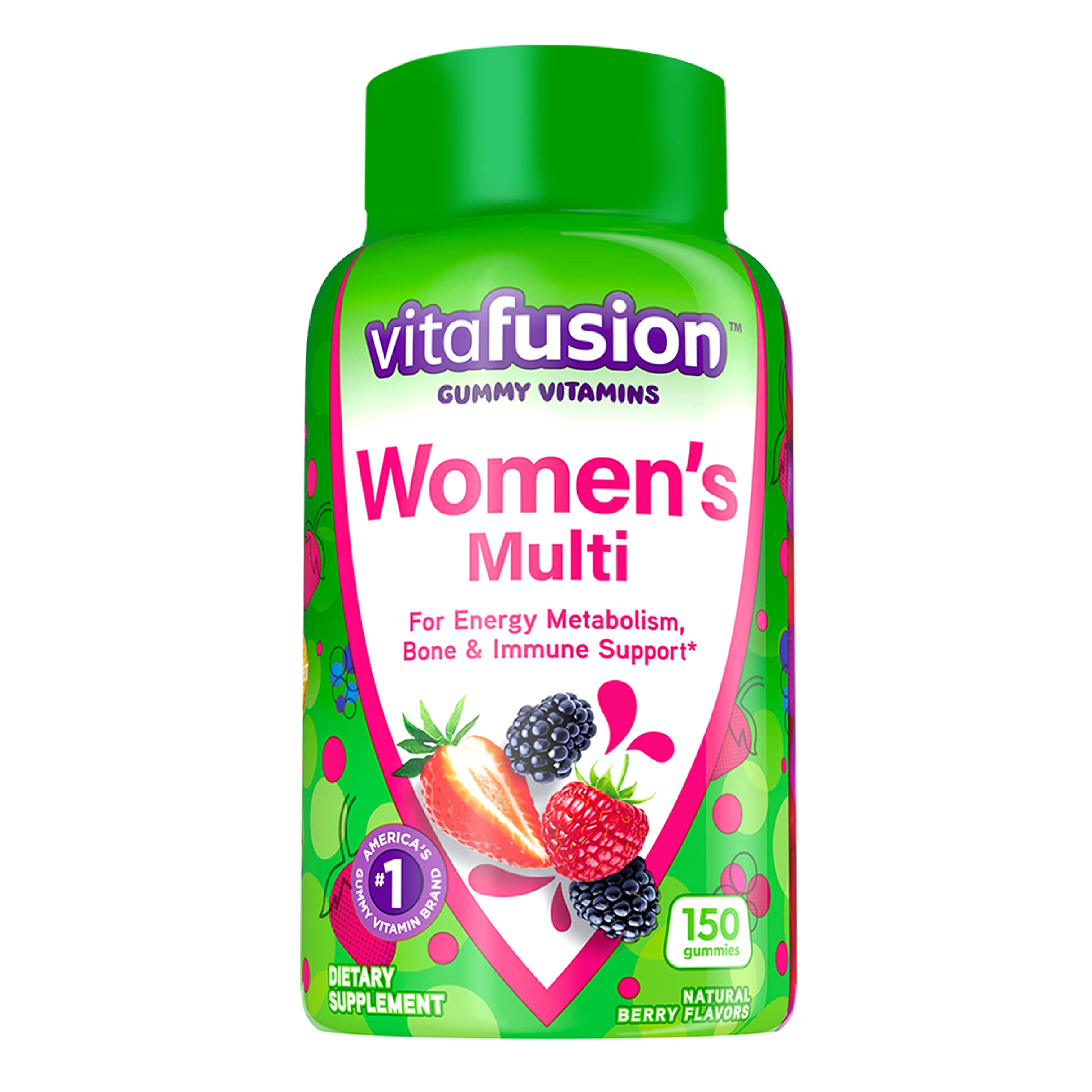 Vitafusion Fiber Well Sugar Free Fiber Supplement & Womens Multivitamin Gummies Vitafusion Au supplements