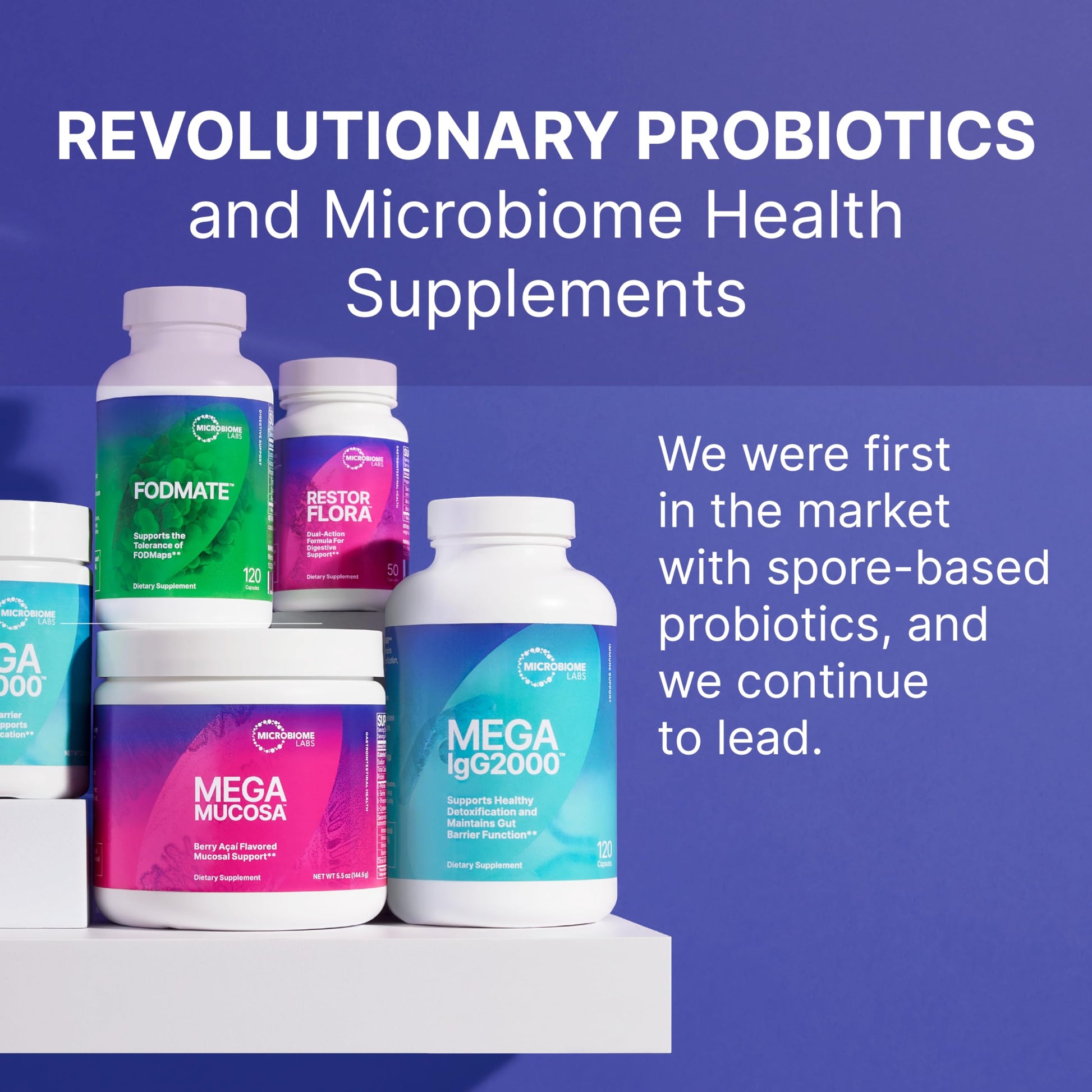 Microbiome Labs MegaSporeBiotic Probiotics for Women & Men - Spore-Based Probiotic for Gut Health & Digestive Support - Shelf-Stable, Travel-Friendly, Mens & Womens Probiotics (60 Capsules) Microbiome Labs Au supplements