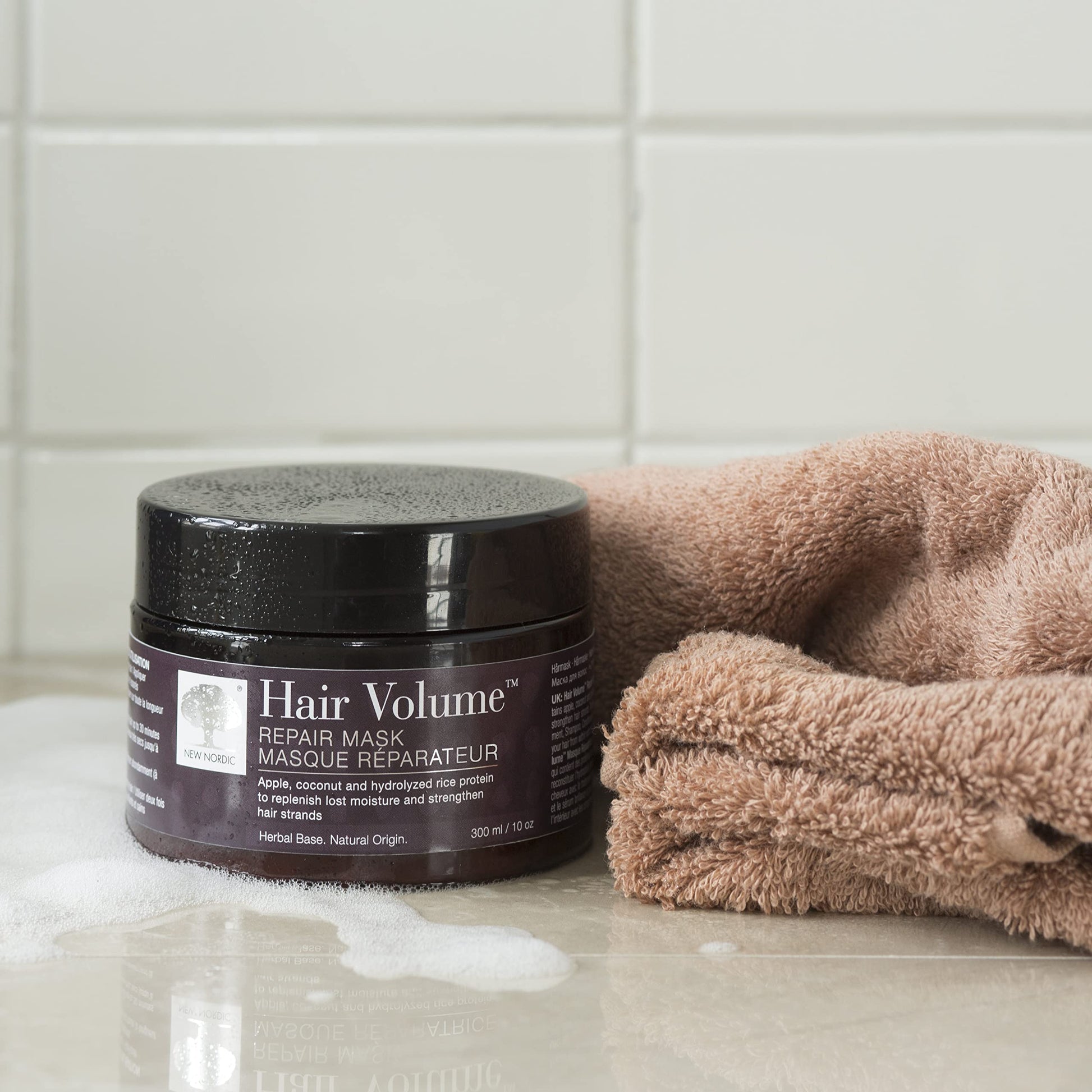 NEW NORDIC Hair Volume Repair Mask for Dry Damaged Hair & Natural Growth, Rebuild Moisture Balance, Volumize & Strengthen, 10 oz NEW NORDIC Au supplements