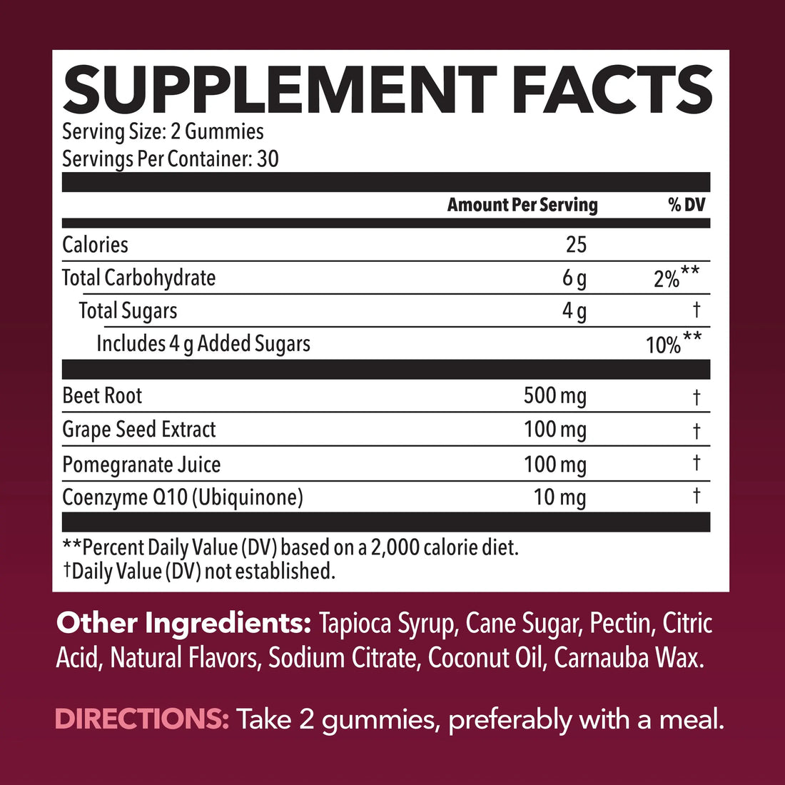 Beet Root Gummies with COQ10 & Pomegranate - Nitric Oxide Supplement for Men and Women - Beetroot for Endurance, Performance, Recovery - Vegan, Non-GMO, Gluten Free HAVASU NUTRITION uk supplements