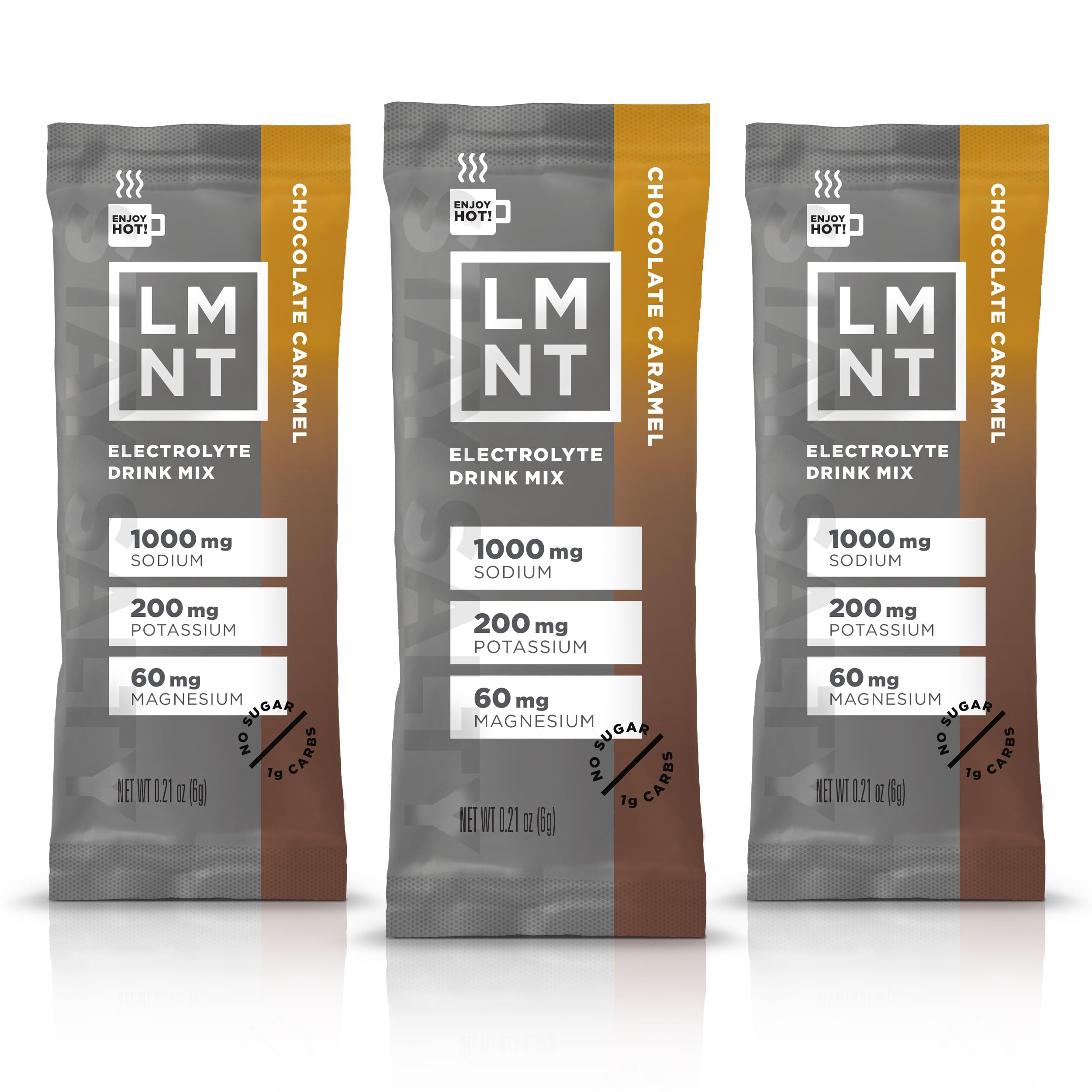 LMNT Hot Chocolate and Coffee Mixer - Chocolate Caramel Salt Electrolytes | No Sugar Drink LMNT Au supplements