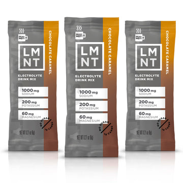 LMNT Hot Chocolate and Coffee Mixer - Chocolate Caramel Salt Electrolytes | No Sugar Drink LMNT Au supplements