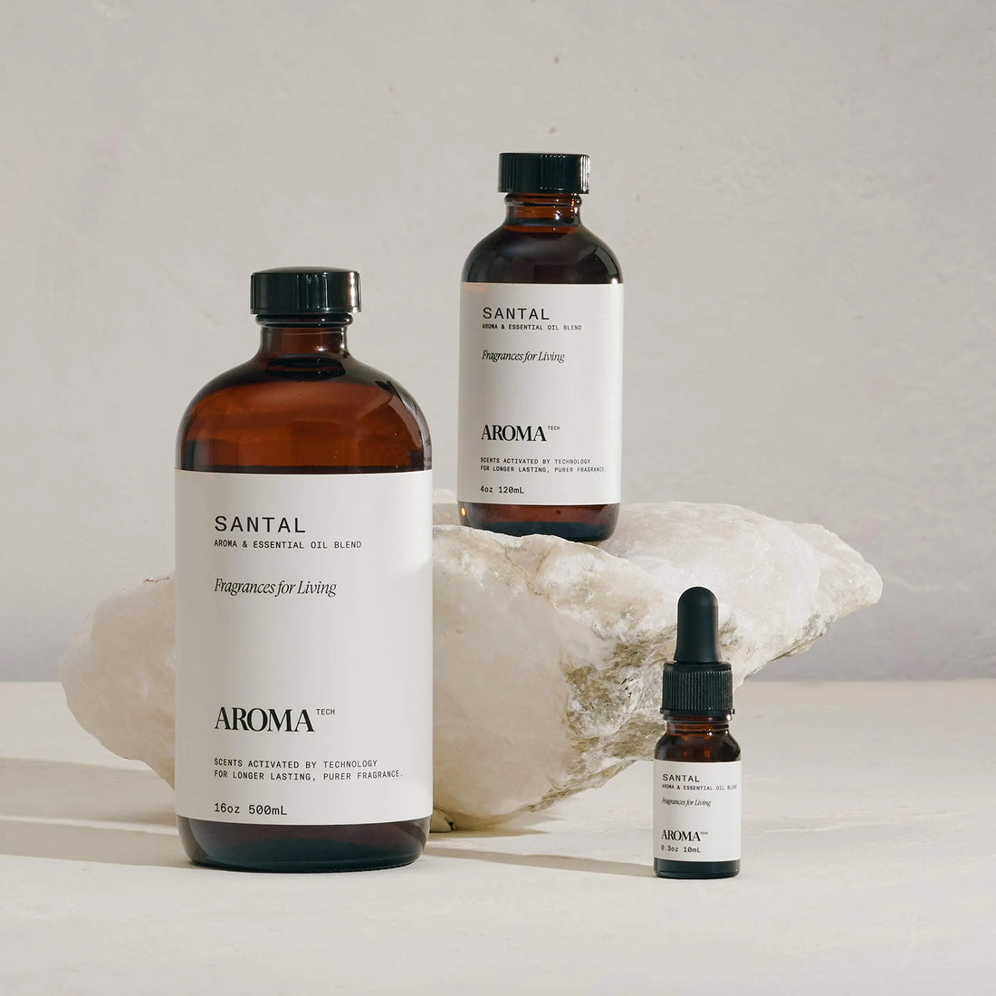 AromaTech Santal Aroma Essential Oil Blend, Aromatherapy with Patchouli and Cedarwood for Diffuser AromaTech uk supplements