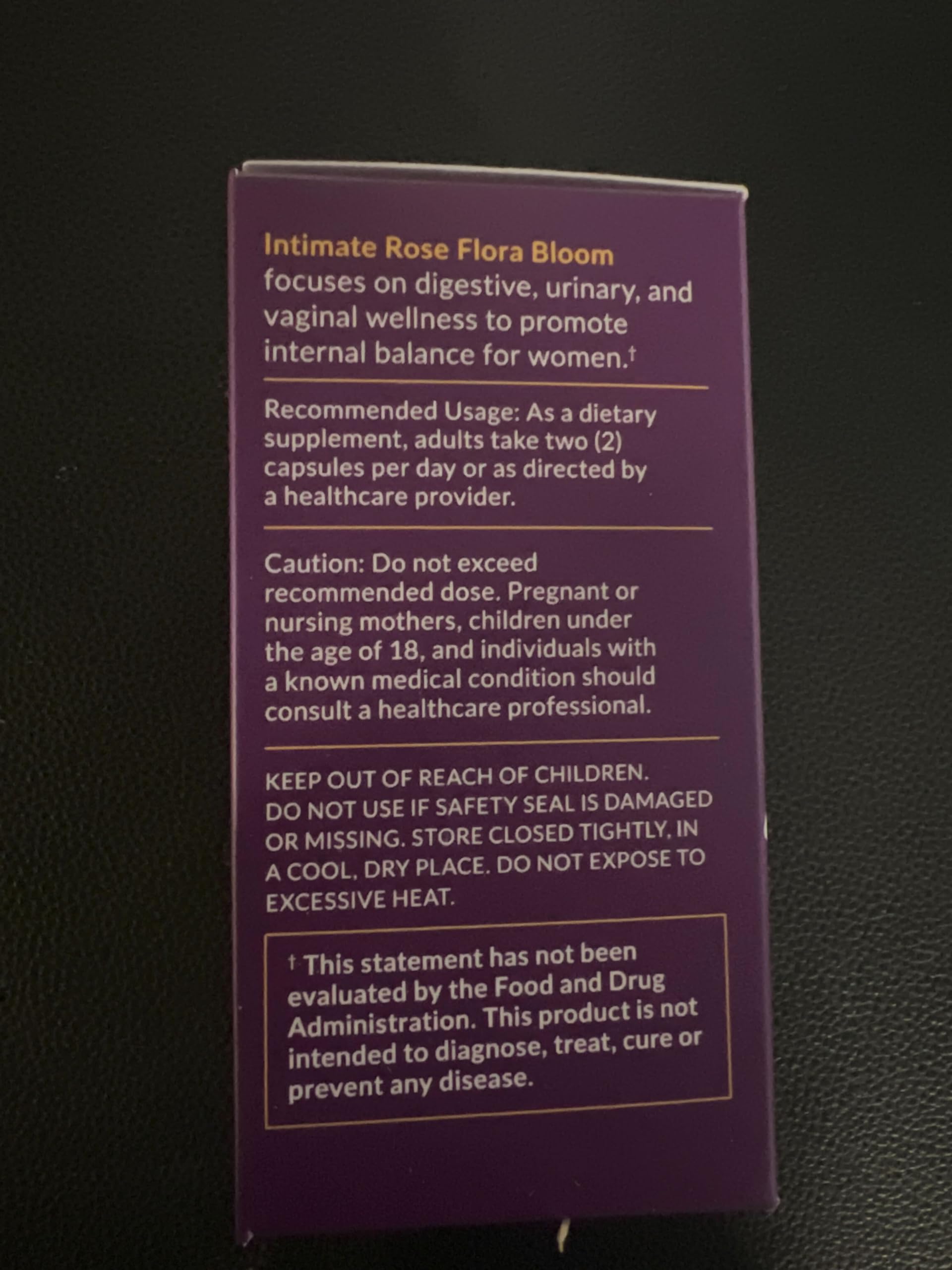 Intimate Rose Combo Pack! Flora Bloom Probiotics for Women (One Bottle) and Boric Balance Boric Acid Intimate Rose Au supplements