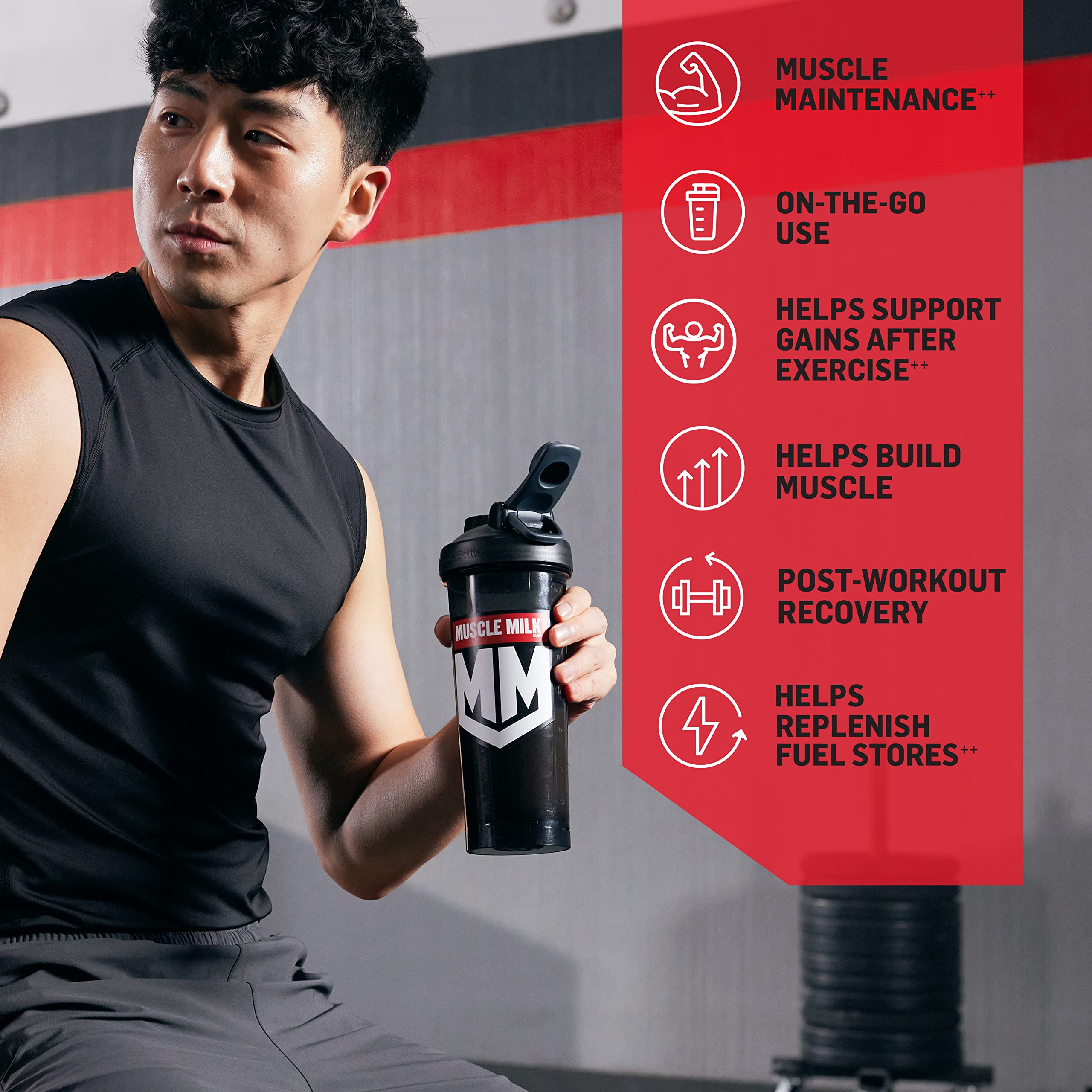 Muscle Milk Gainer Protein Powder, Vanilla Creme, 32g Protein, 5 Pound Muscle Milk Au supplements