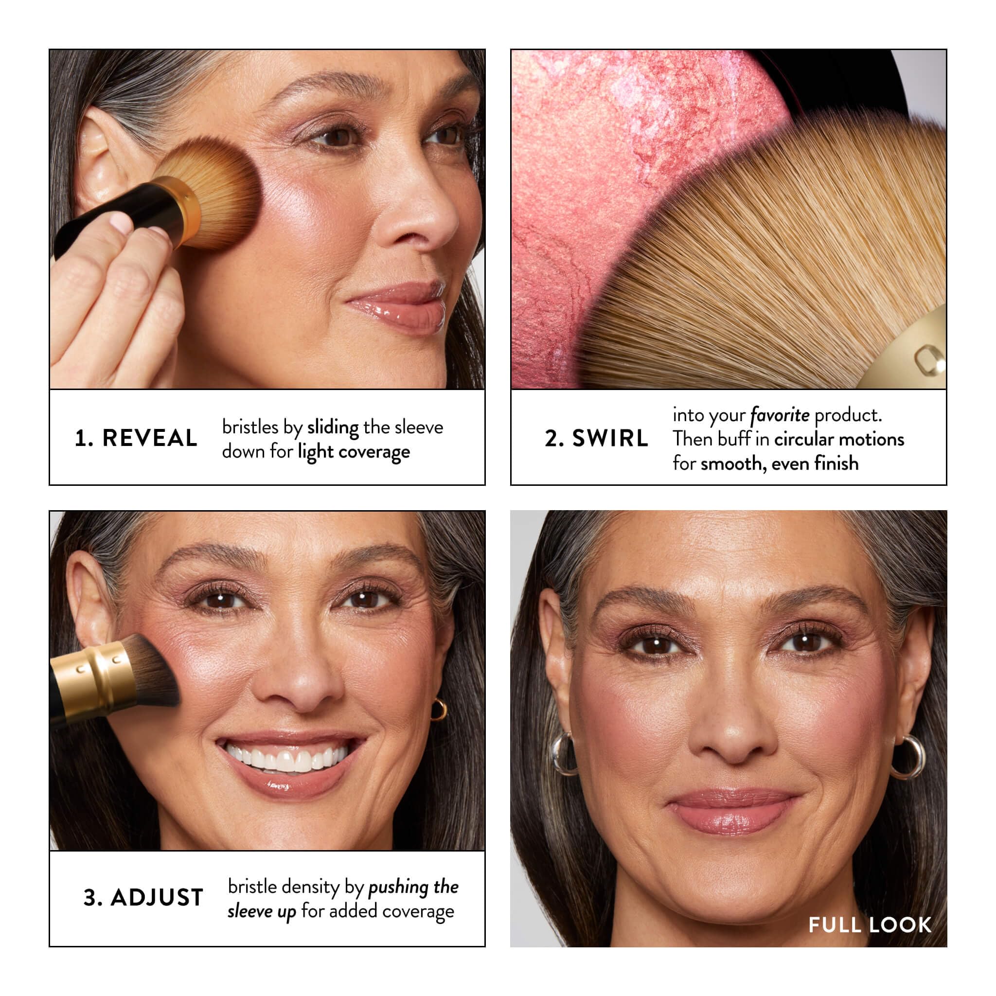 LAURA GELLER NEW YORK Cosmetic Professional Makeup Brushes - Cruelty-Free 02 Retractable Angled Kabuki Brush LAURA GELLER NEW YORK Au supplements