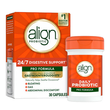Align Probiotic, Pro Formula, Probiotics for Women and Men, Probiotics for Digestive Health, Men and Womens Probiotic Capsules Help Relieve Occasional Bloating & Gas*, 30 Capsules Align Au supplements