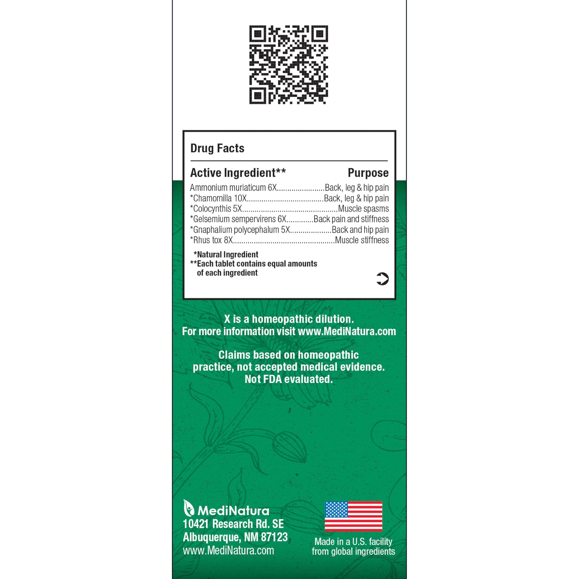BHI Pain & Spasm Bundle BHI Back Homeopathic Support for Back Pain (100 Tablets) +BHI Spasm, Natural Relief for Cramps & Spasms, Homeopathic Medicine (100 Tablets) MediNatura Au supplements