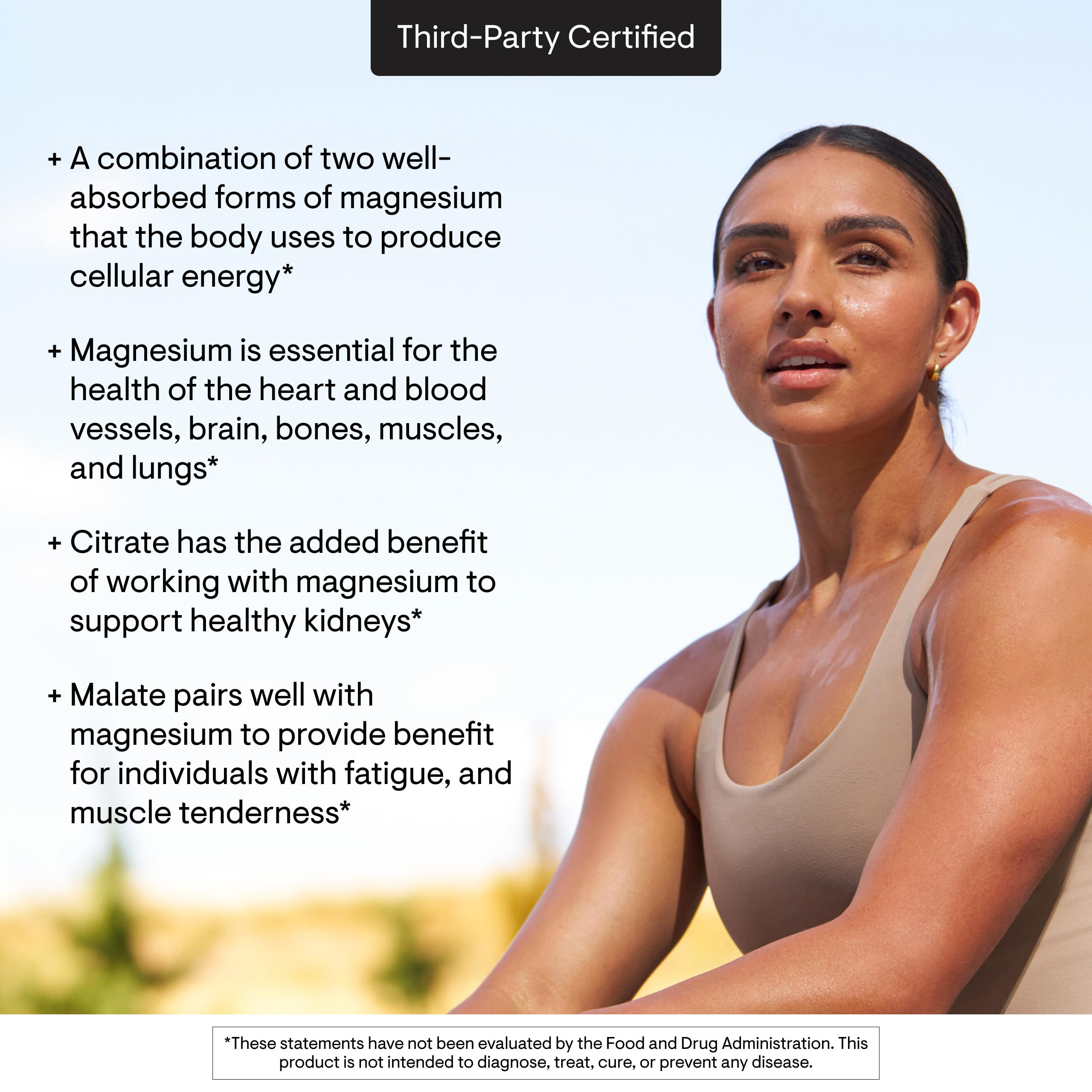 THORNE - Magnesium CitraMate - Magnesium Citrate & Malate Supplement - Supports Heart Health, Skeletal Muscles, Cardiac & Lung Function, Bone Density & More* - Third-Party Certified - 90 Servings THORNE Au supplements