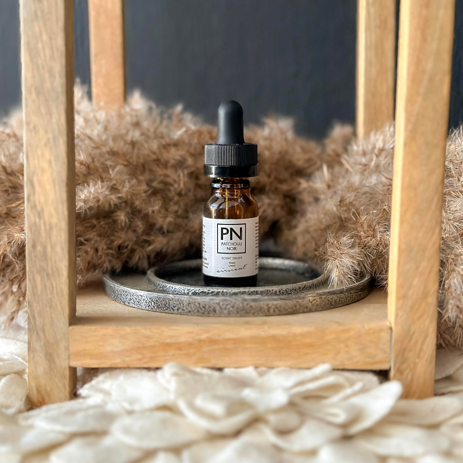 Patchouli Noir Diﬀuser Oil - Air-Scent Aroma and Essential Oil Blend - 10 Milliliter (.34 ﬂ oz) Air-Scent Au supplements
