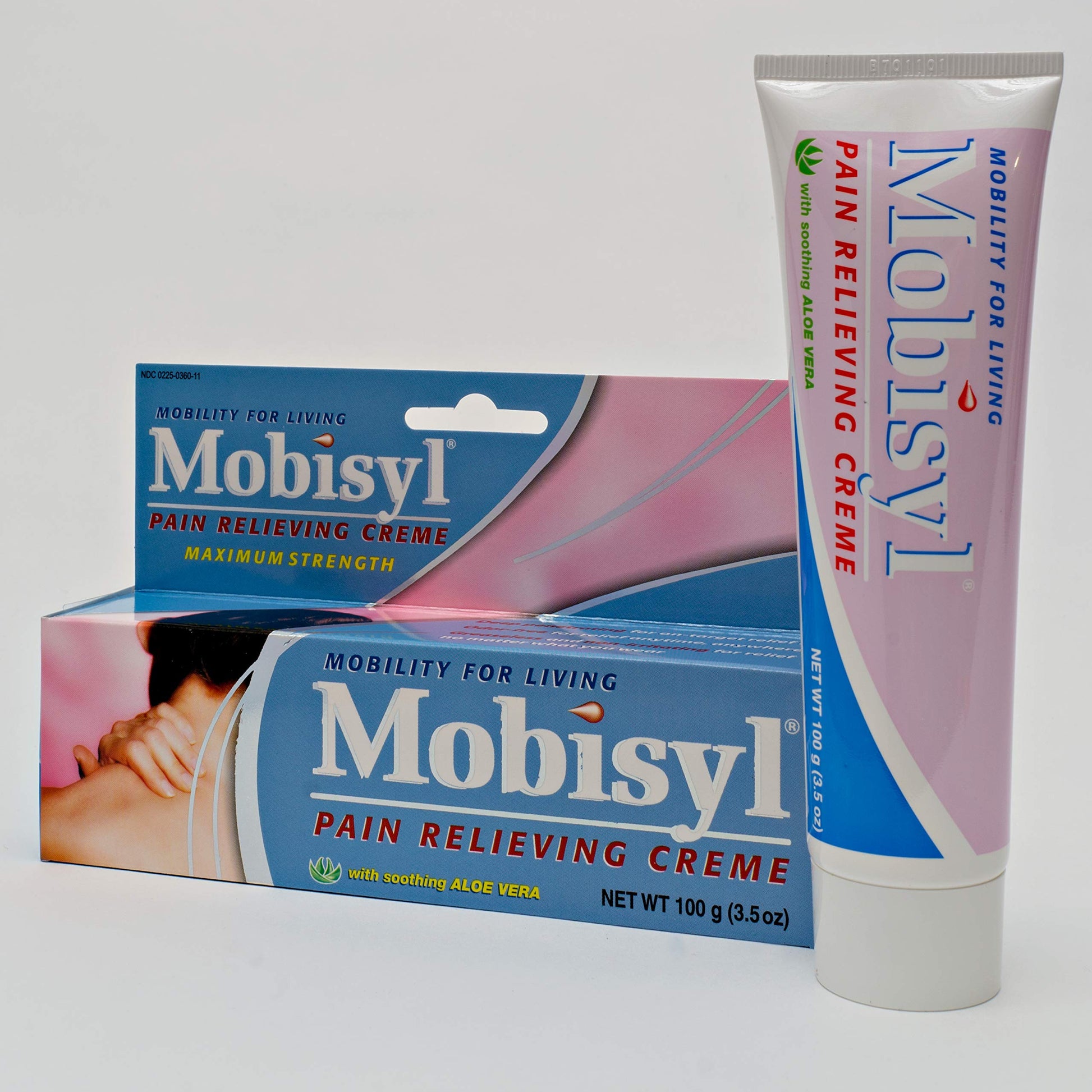 Mobisyl Pain Relieving Creme with Soothing Aloe Vera, 3.5-Ounce Tube Mobisyl Au supplements