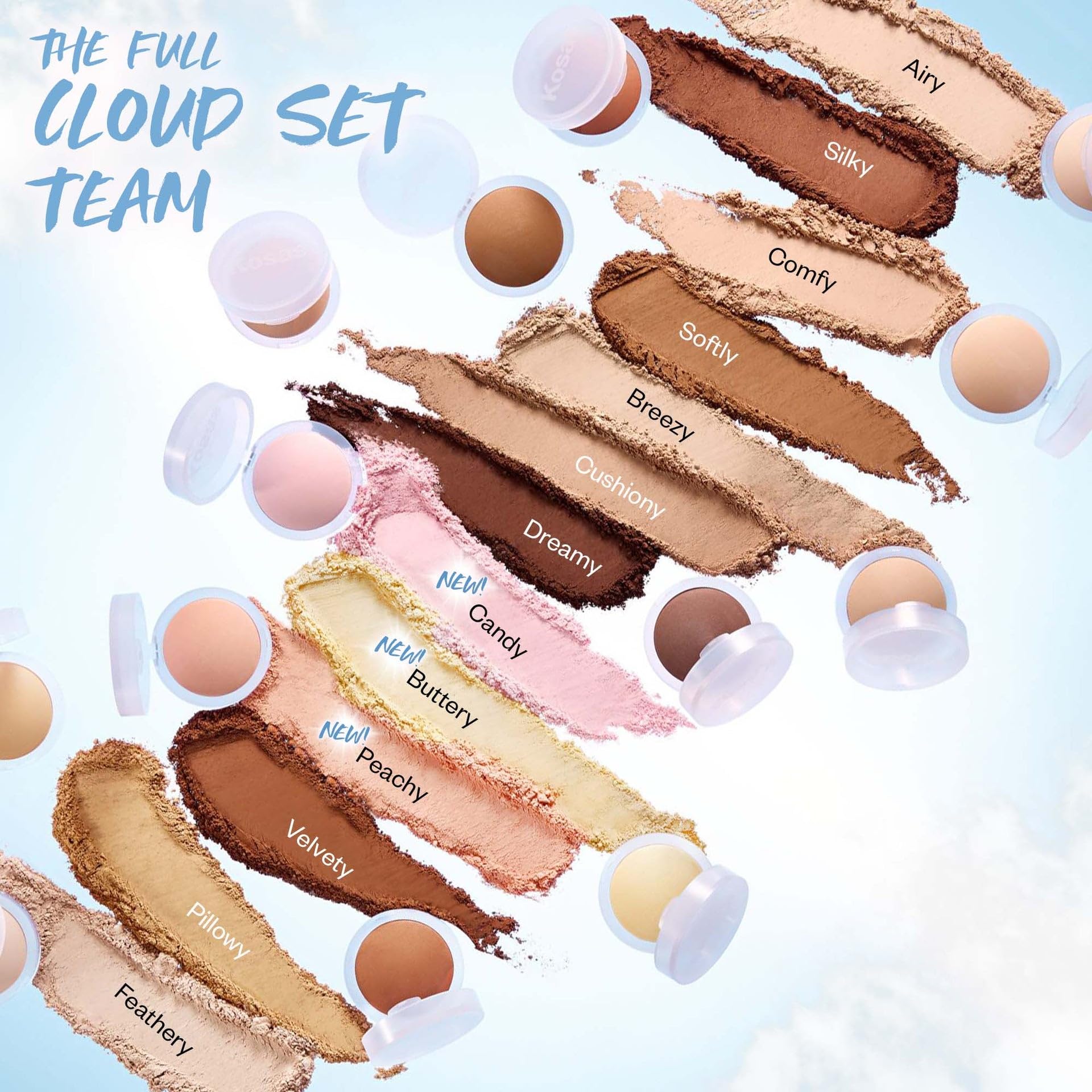 Kosas Cloud Set Pressed Setting Powder – Translucent Shine Control Face Powder, Soft Matte Finish, Breezy (Sheer Light) Kosas Au supplements