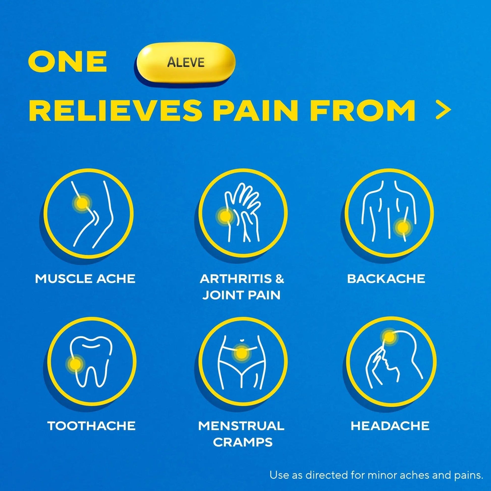 Aleve Gelcaps with Easy Open Arthritis Cap, Naproxen Sodium, Medication for Arthritis Pain, 160 Count Aleve Au supplements