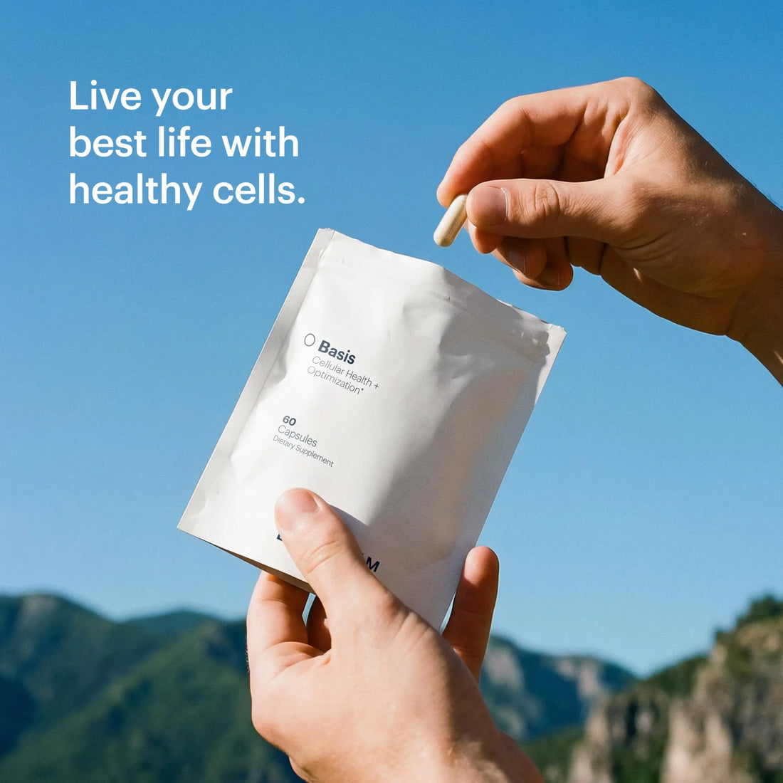 ELYSIUM Basis NAD Plus Supplement 30 Servings - with Nicotinamide Riboside 250mg and Pterostilbene 50mg - Healthy Aging Supplement & Cellular Energy ELYSIUM Au supplements