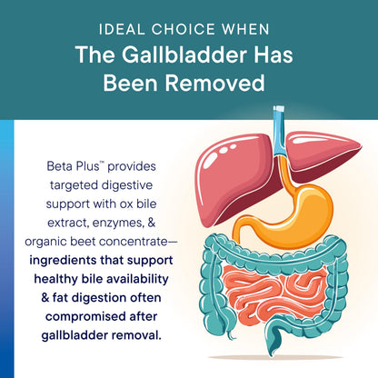 Biotics Research Beta-Plus™ Nutritional Ox Bile Salts Digestive Enzymes Supplement for Bile Production for No Gallbladder-Supports Overall Liver Function, BIOTICS RESEARCHUS supplements