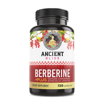 Ancient Bliss Berberine HCL 1200mg with Ceylon Cinnamon, Bitter Melon, and Green Tea Ancient Bliss Au supplements