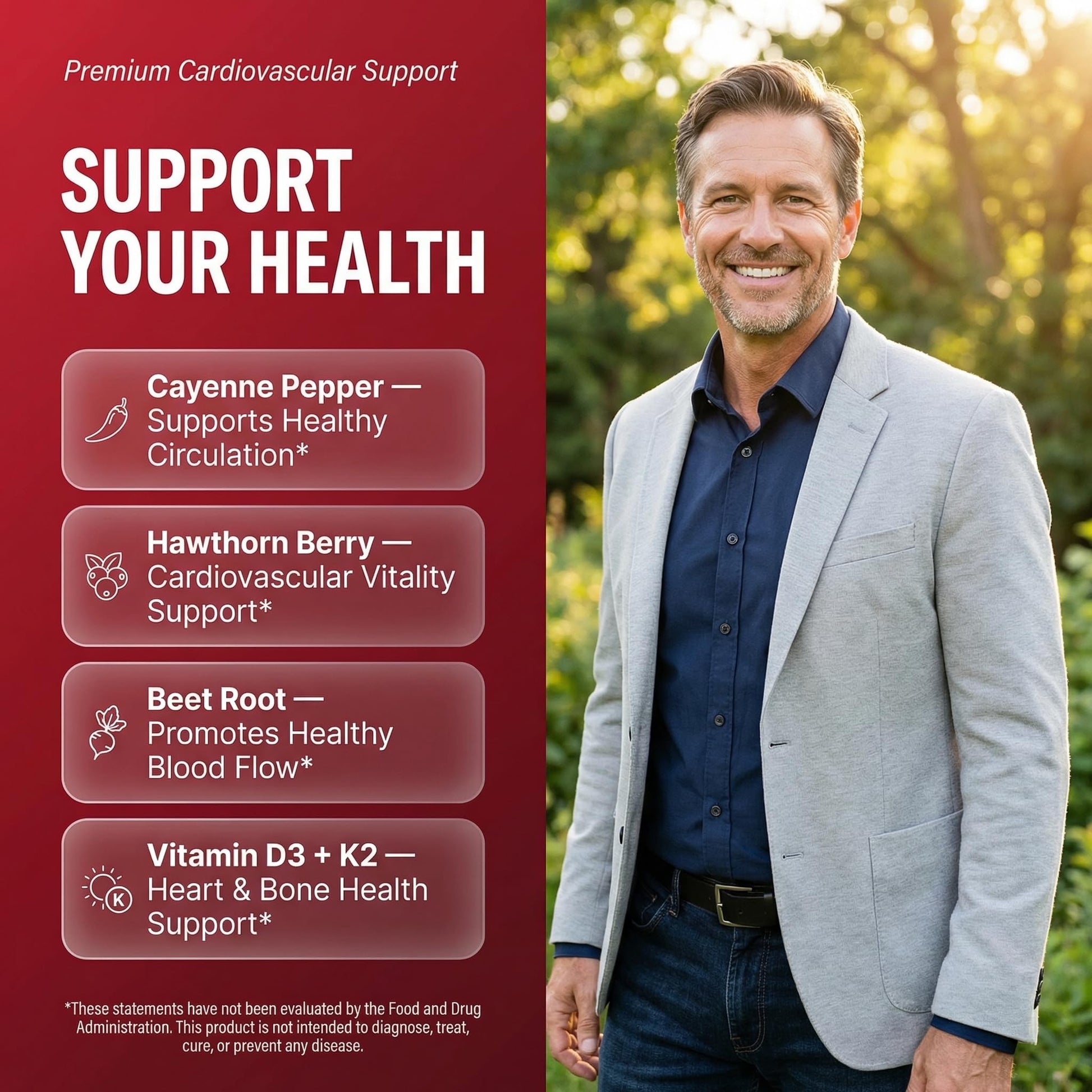Clean Nutra Cayenne Pepper Drops Supplement Liquid + Hawthorn Berry, Vitamin D3 K2 Beet Root Powder, Ceylon Cinnamon, Turmeric Curcumin, Organic Panax Ginseng, Berberine Extract 1 Pack Clean Nutraceuticals Au supplements