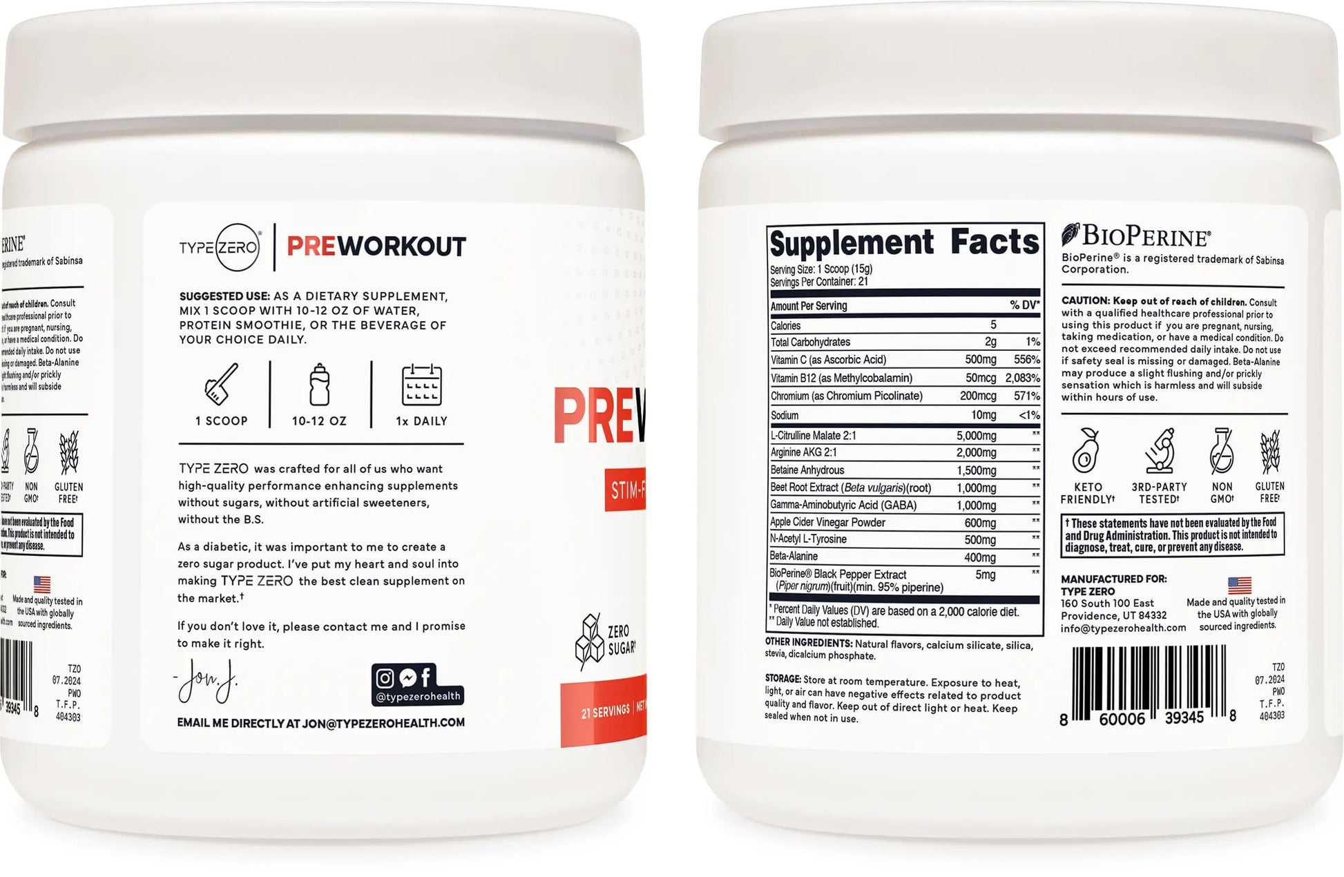 Ultra Clean Stim Free Pump Pre Workout + Nitric Oxide Booster (Fruit Punch) Beetroot, 7G Arginine Citrulline Malate, Betaine, Beta A, ACV+ - Sugar/Caffeine Free Natural Non Stim Preworkout Men & Women Type Zero Au supplements