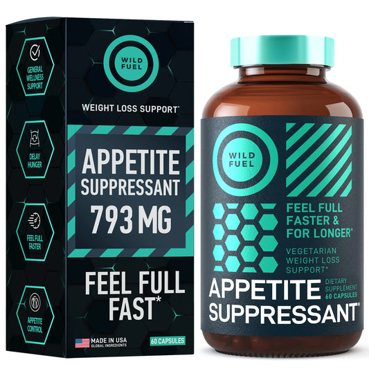 Appetite Suppressant for Weight Loss, Hunger Suppressant - Diet Pills That Work Fast WILD FUELAU supplements