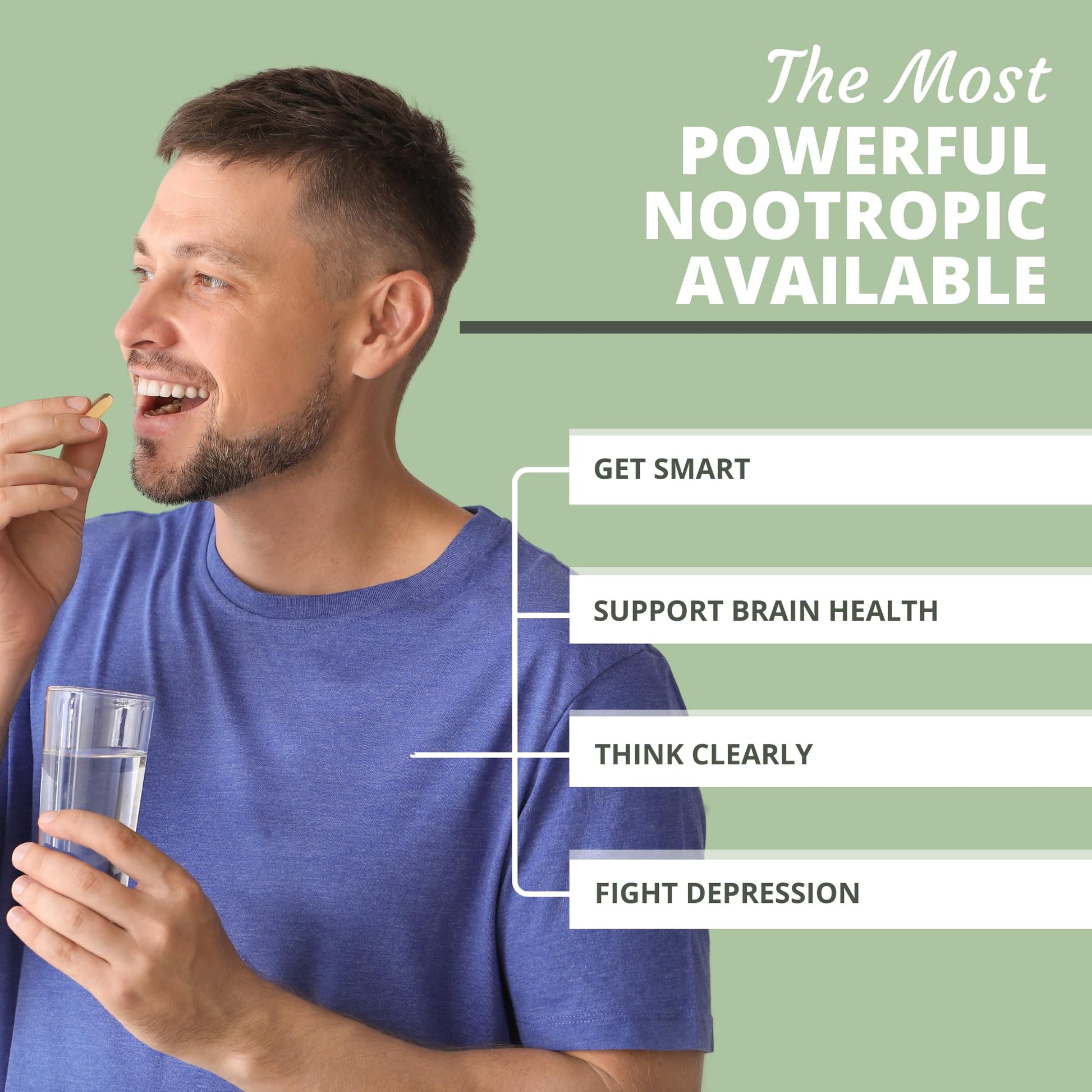 Optimal Health Systems Brain | Most Comprehensive Nootropic + Enzyme Delivery | 700 mg Scientific Neuroenhancment Blend | Boost Mood, Memory & Focus | 90 Capsules Optimal Health Systems Au supplements