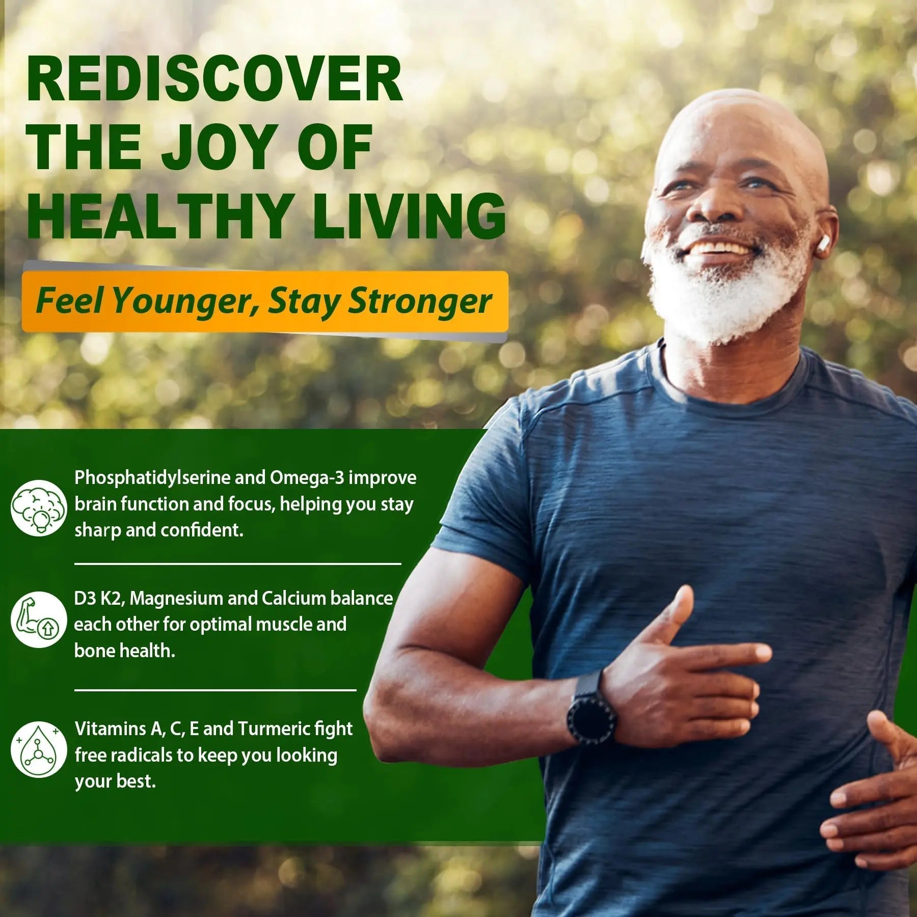 Multivitamin for Men 50 + Plus, Sugar Free Men Multivitamins Gummies w/Omega-3, Coq10, D3k2, Calcium, Magnesium NEVISS Au supplements